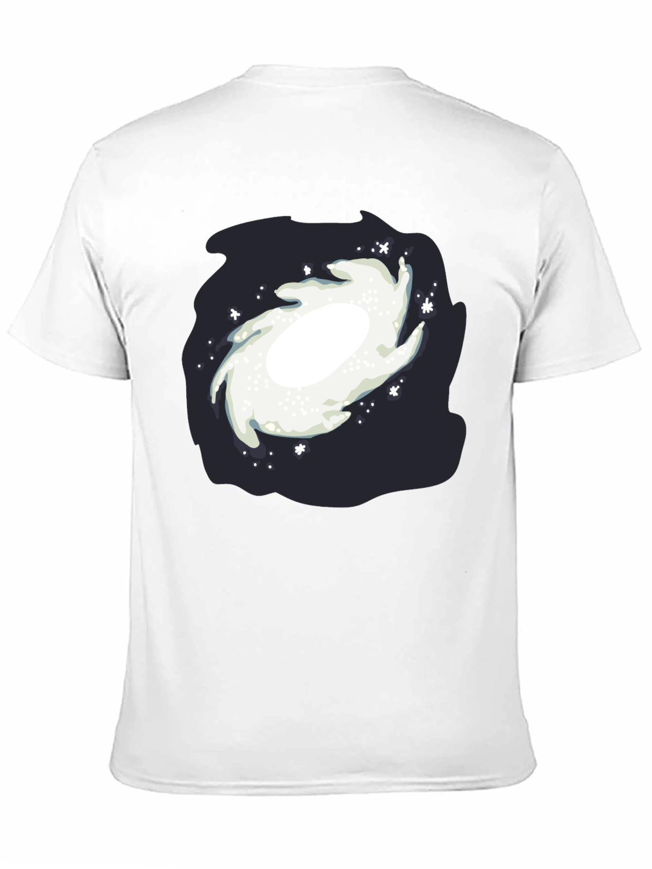 Galaxy Graphic Black T-Shirt