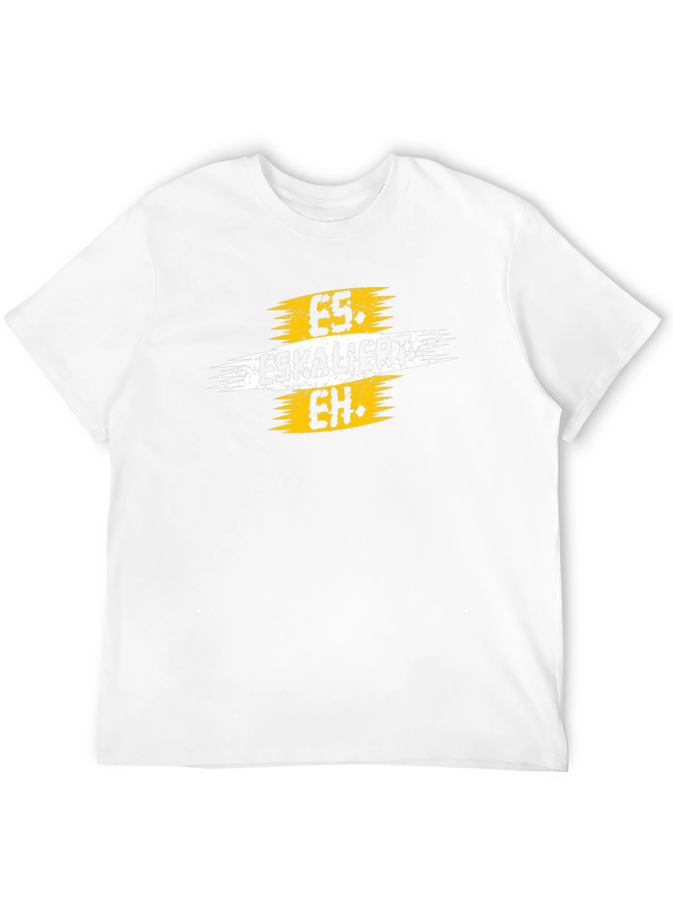 Es Eskaliert Eh Black Graphic Tee