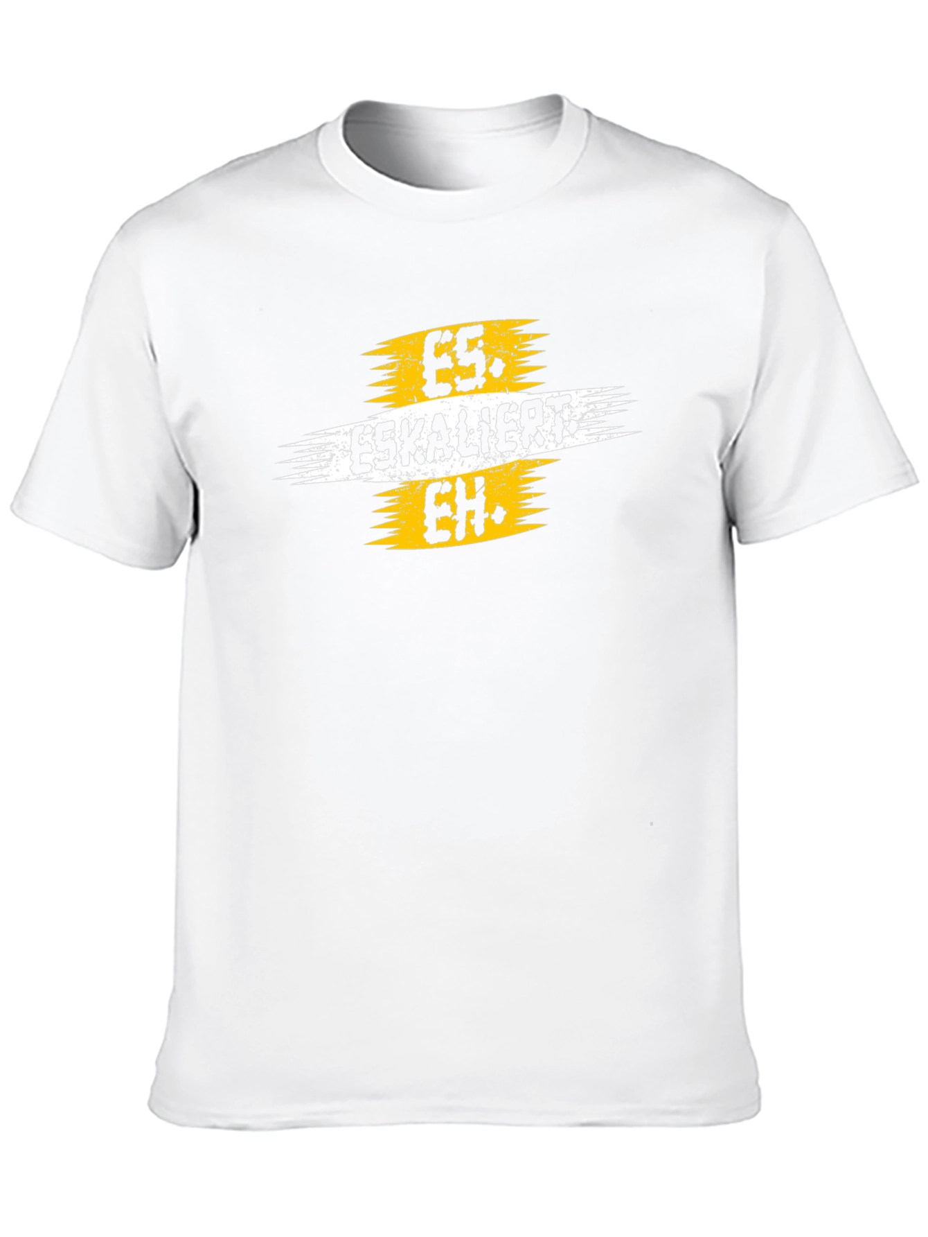 Es Eskaliert Eh Black Graphic Tee