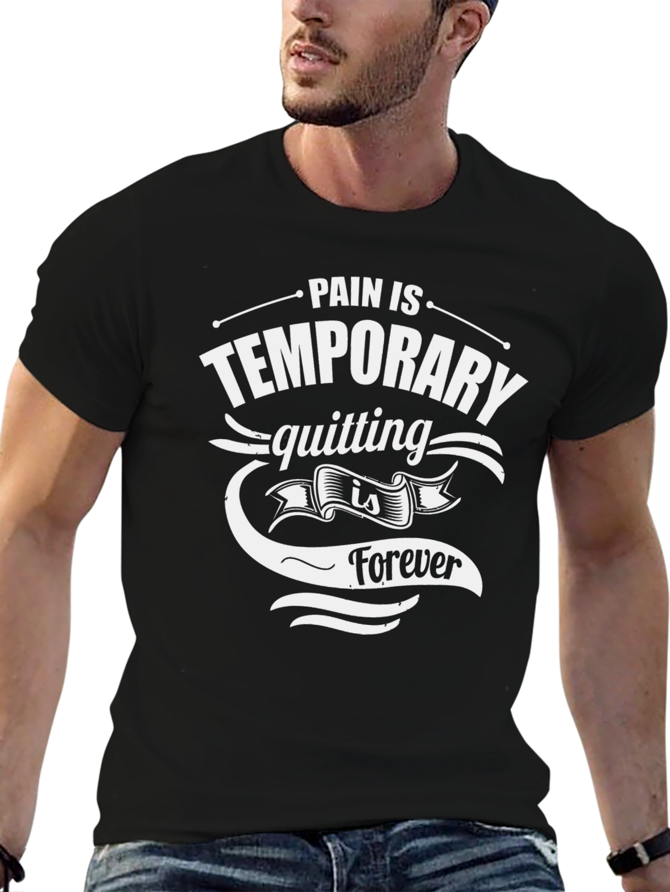 Pain is Temporary Graphic T-Shirt