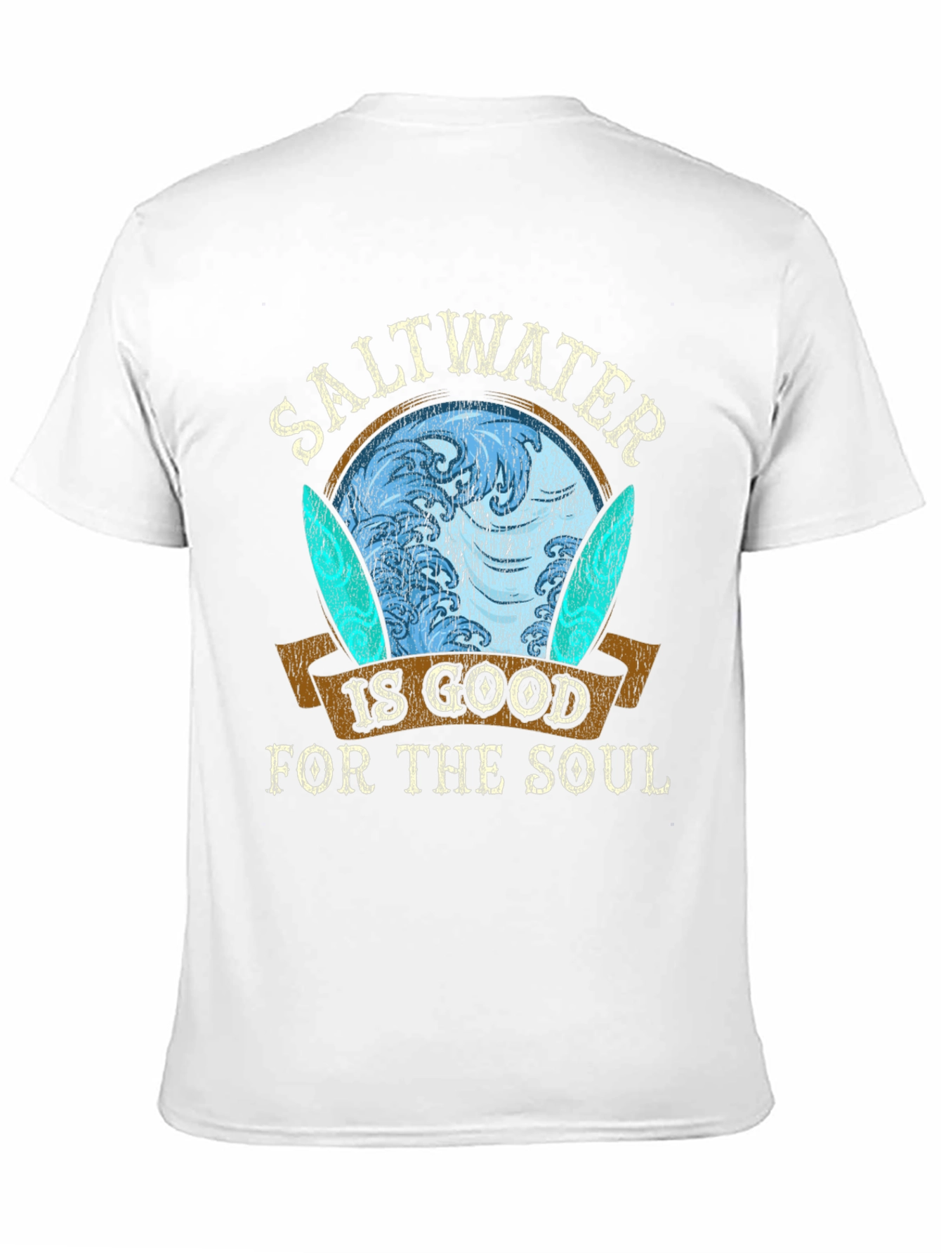 Saltwater is Good for the Soul Graphic T-Shirt