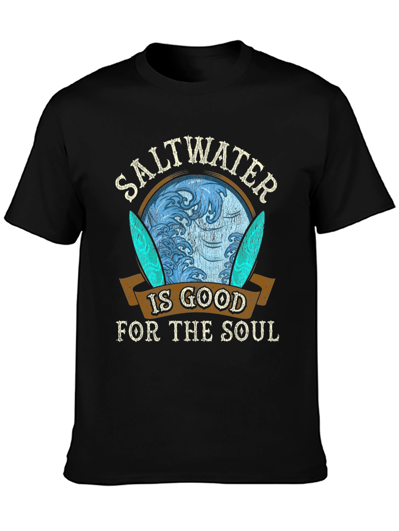 Saltwater is Good for the Soul Graphic T-Shirt