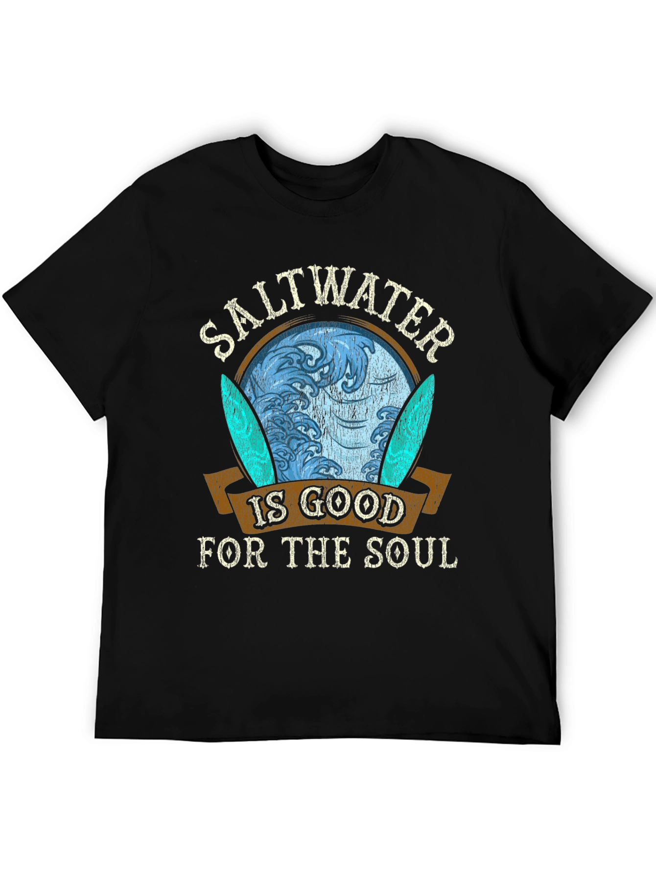 Saltwater is Good for the Soul Graphic T-Shirt
