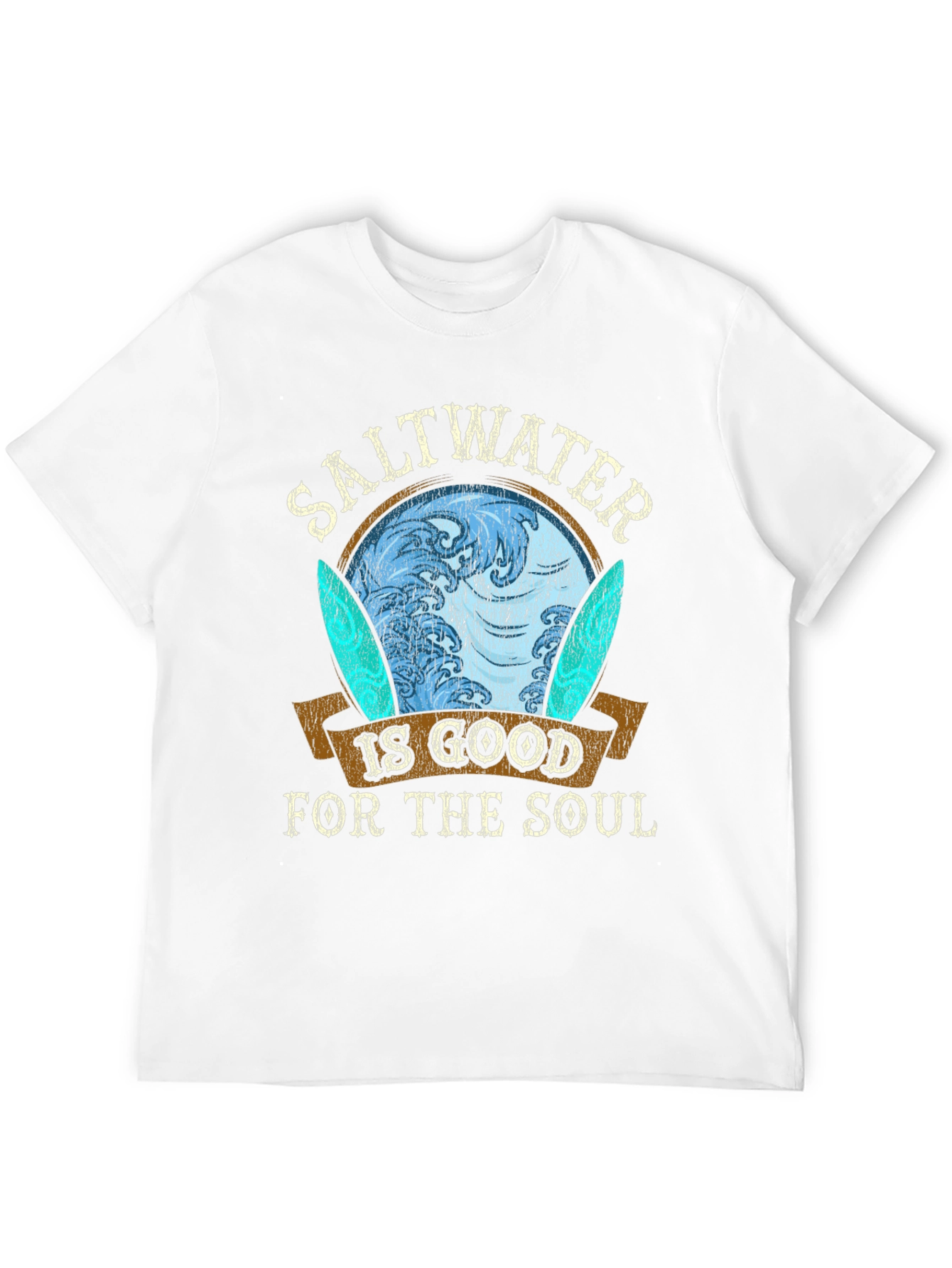 Saltwater is Good for the Soul Graphic T-Shirt