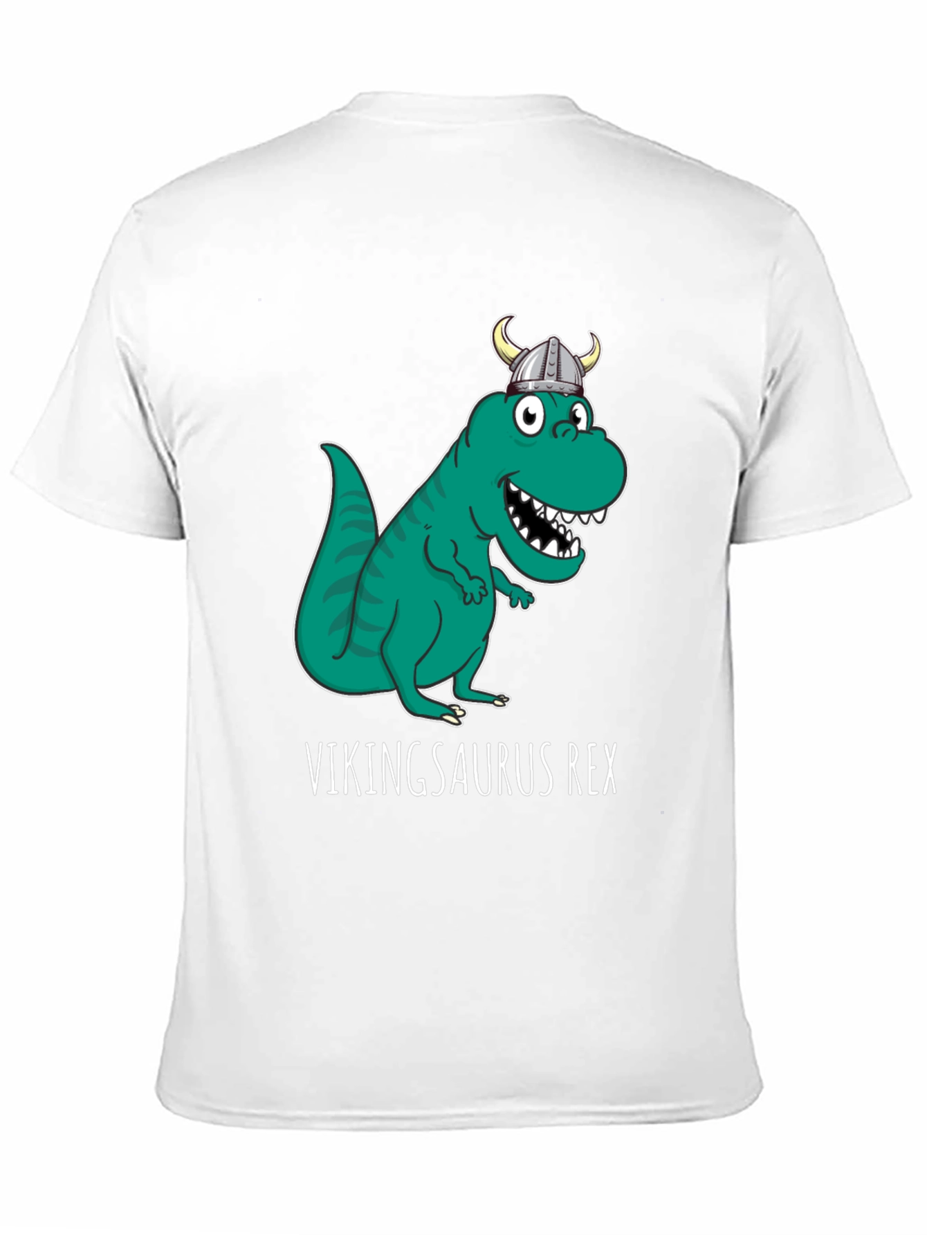 Vikingsaurus Rex T-Shirt - Funny Dinosaur Viking Tee
