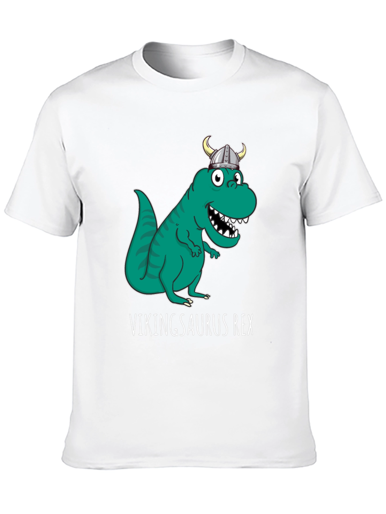 Vikingsaurus Rex T-Shirt - Funny Dinosaur Viking Tee