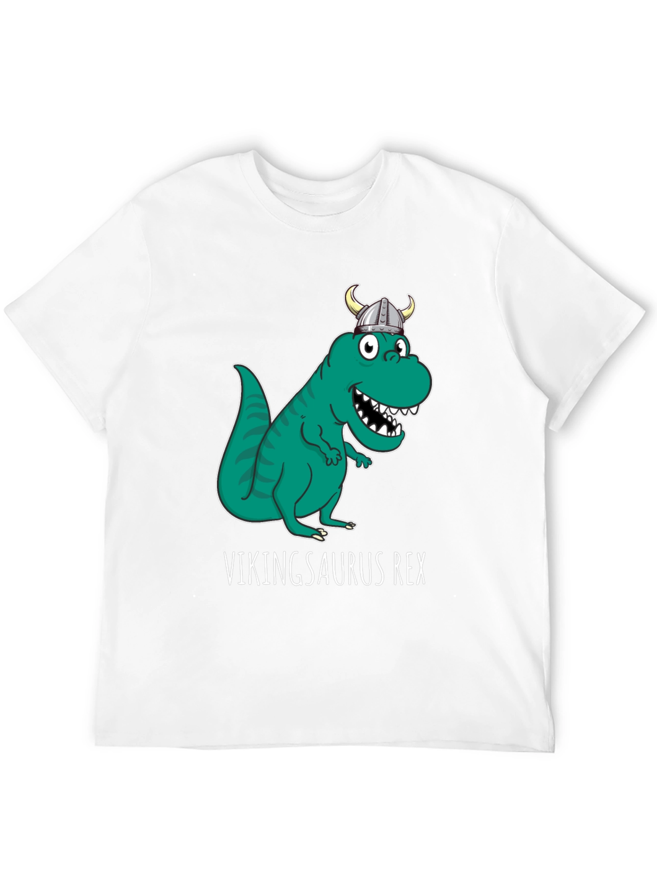 Vikingsaurus Rex T-Shirt - Funny Dinosaur Viking Tee