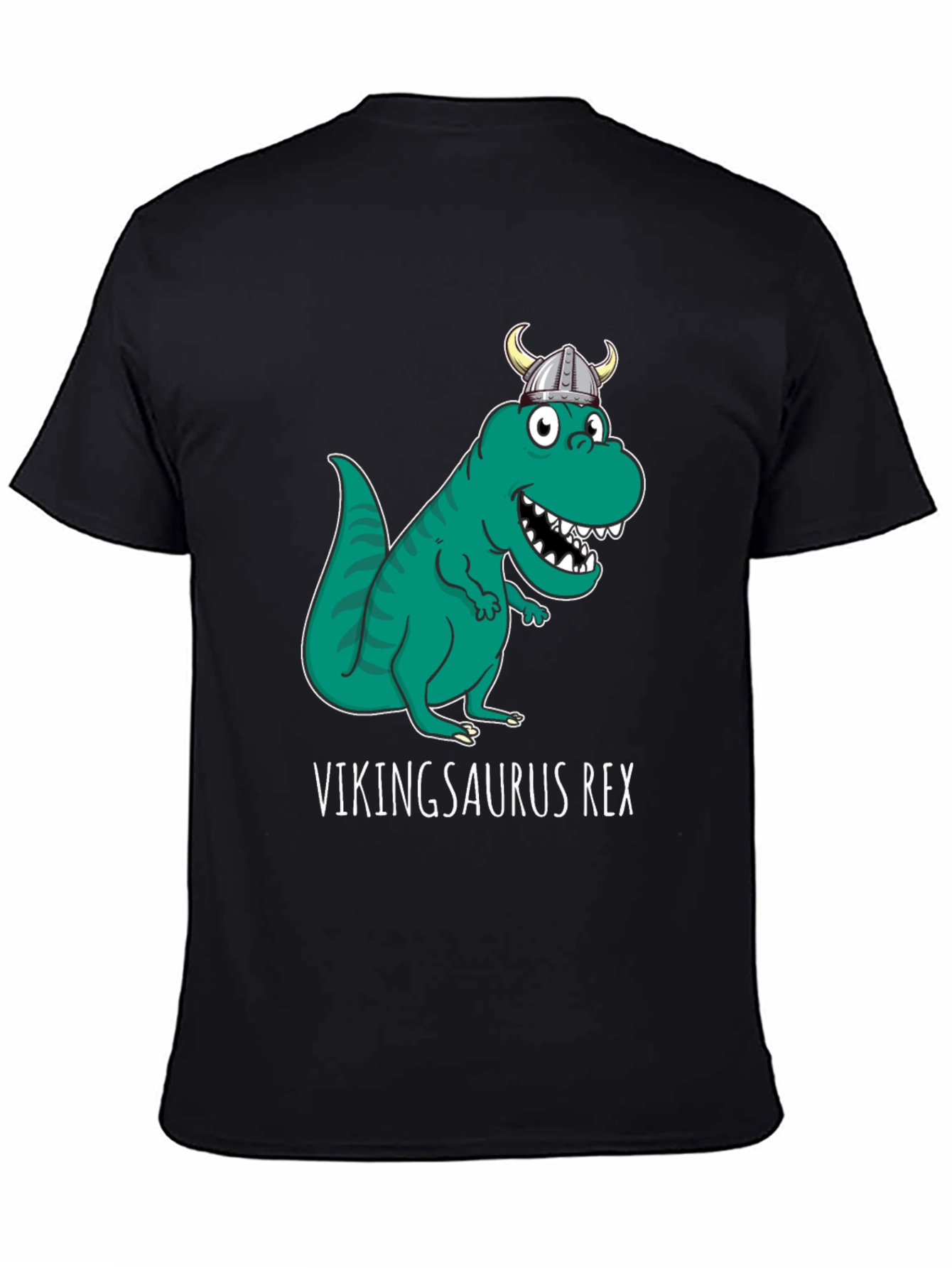 Vikingsaurus Rex T-Shirt - Funny Dinosaur Viking Tee