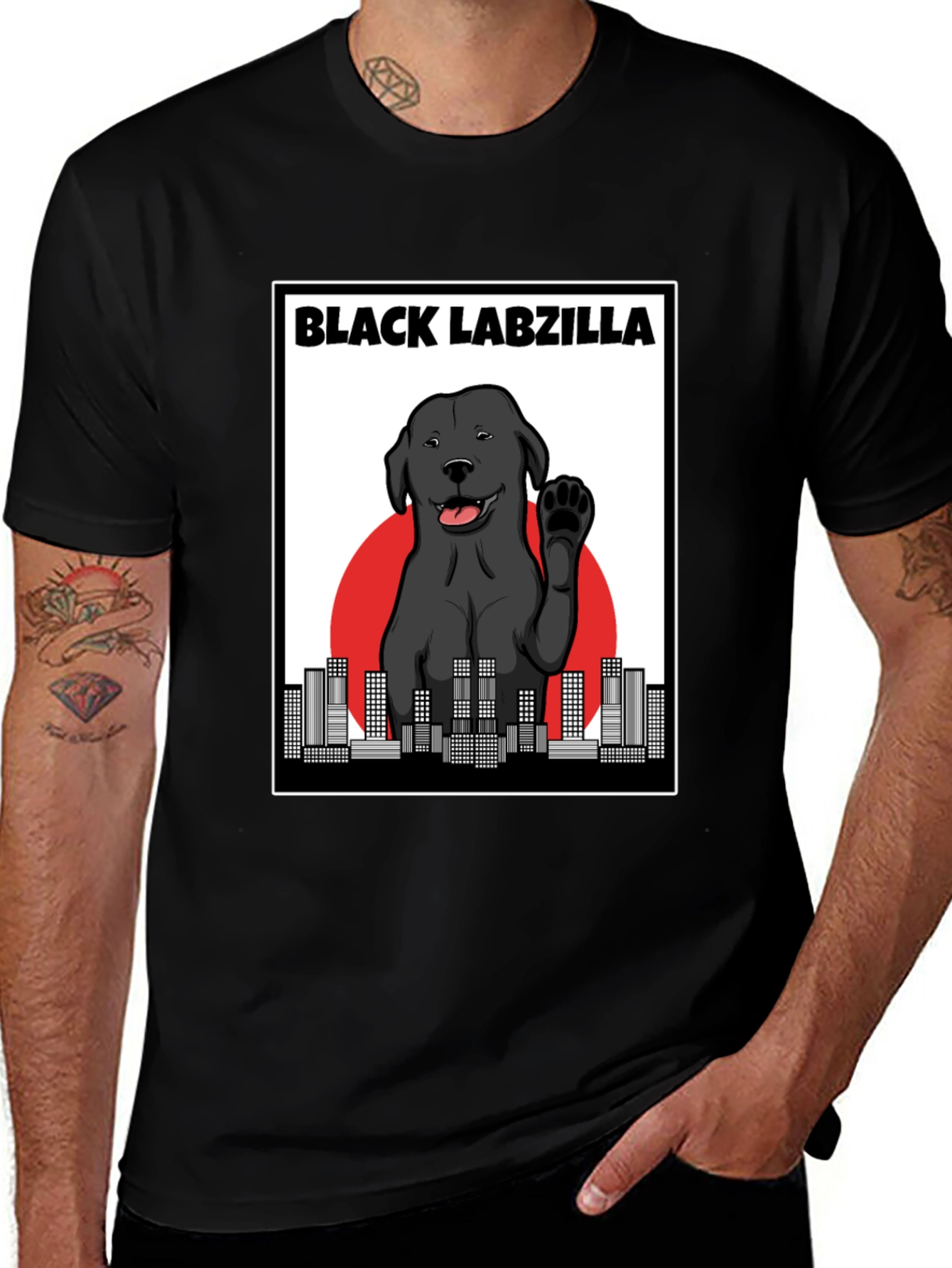 Black Labzilla T-Shirt