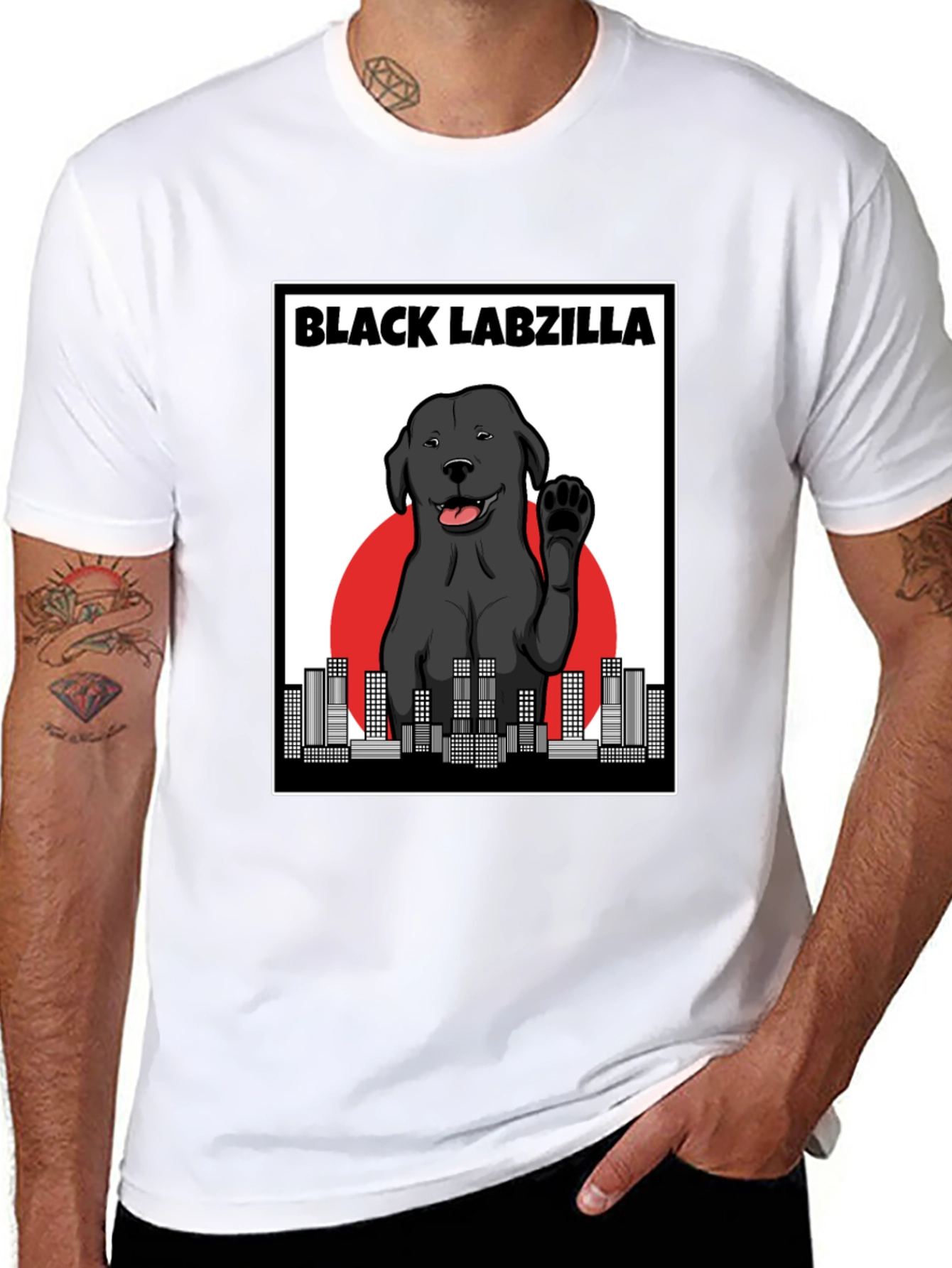 Black Labzilla T-Shirt