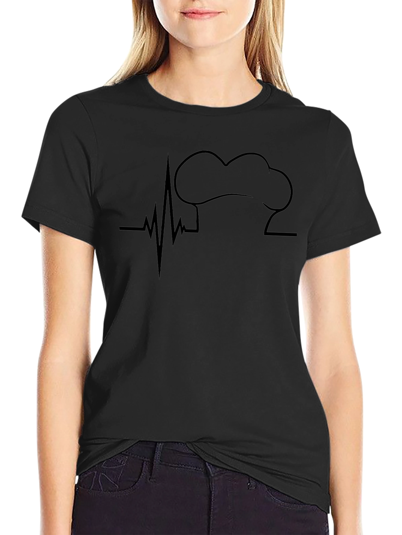 Chefs Heartbeat Graphic Tee - Cook Passion