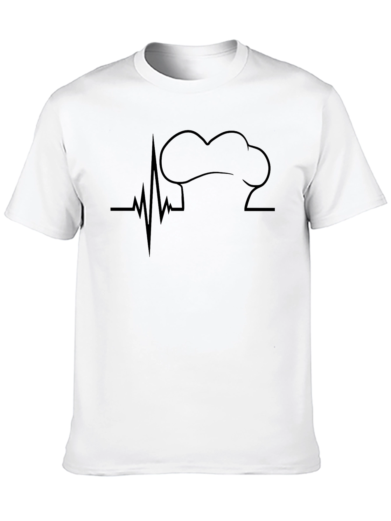 Chefs Heartbeat Graphic Tee - Cook Passion