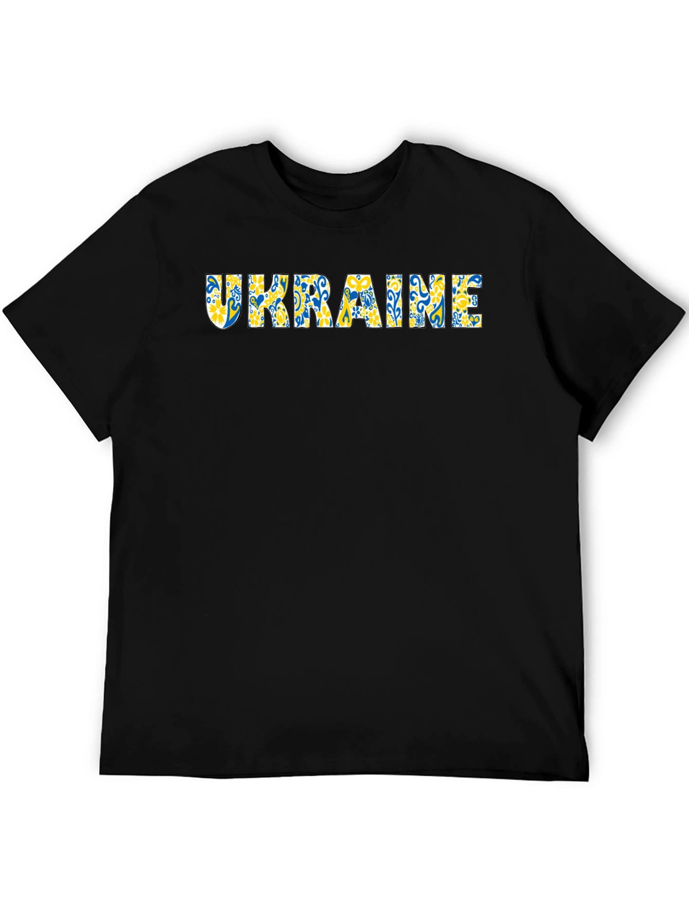 Ukraine Flag Graphic T-Shirt