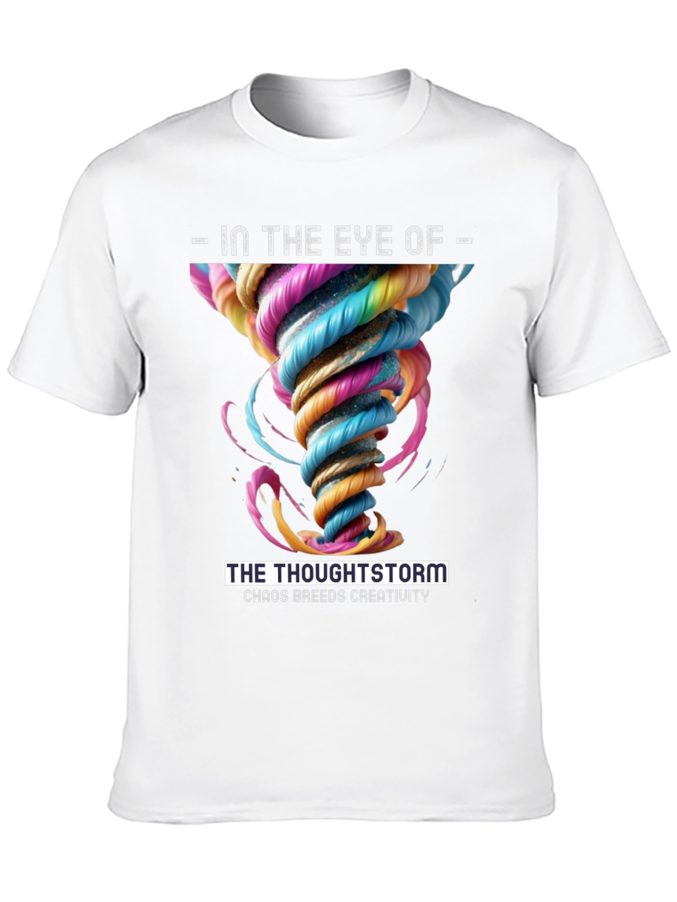 Thoughtstorm Graphic Tee - Chaos Breeds Creativity