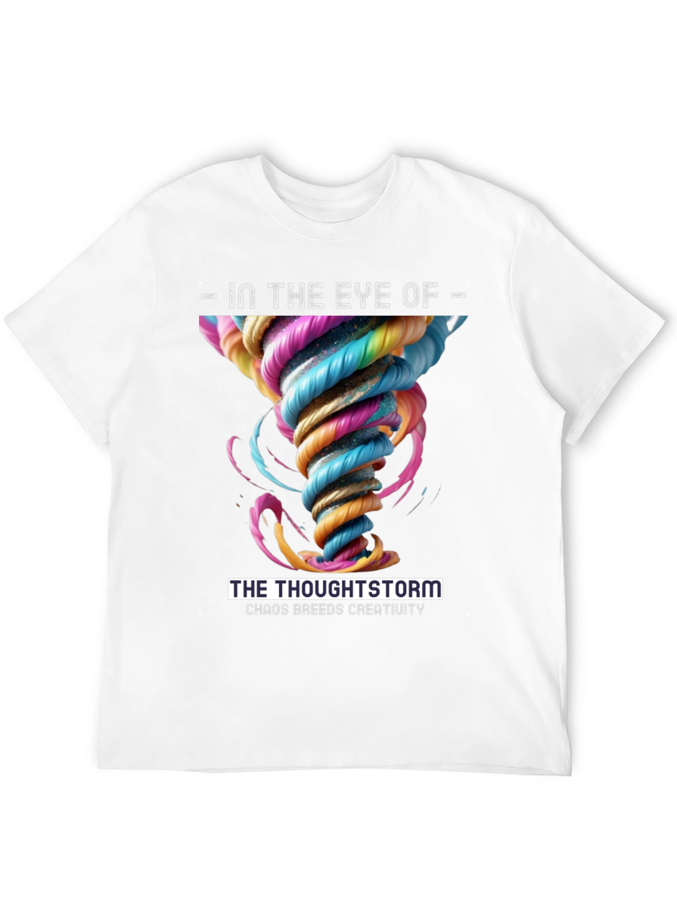 Thoughtstorm Graphic Tee - Chaos Breeds Creativity