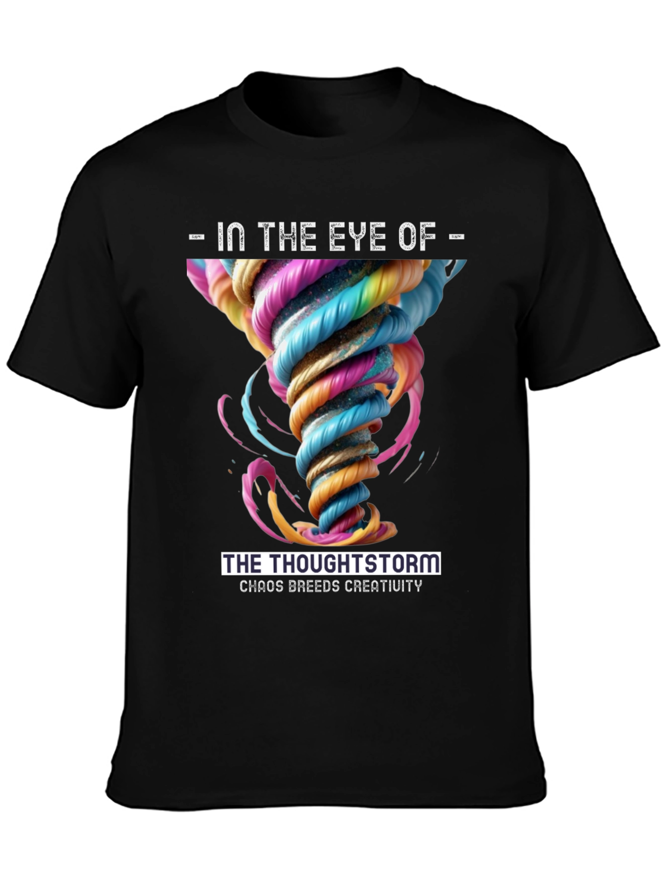 Thoughtstorm Graphic Tee - Chaos Breeds Creativity