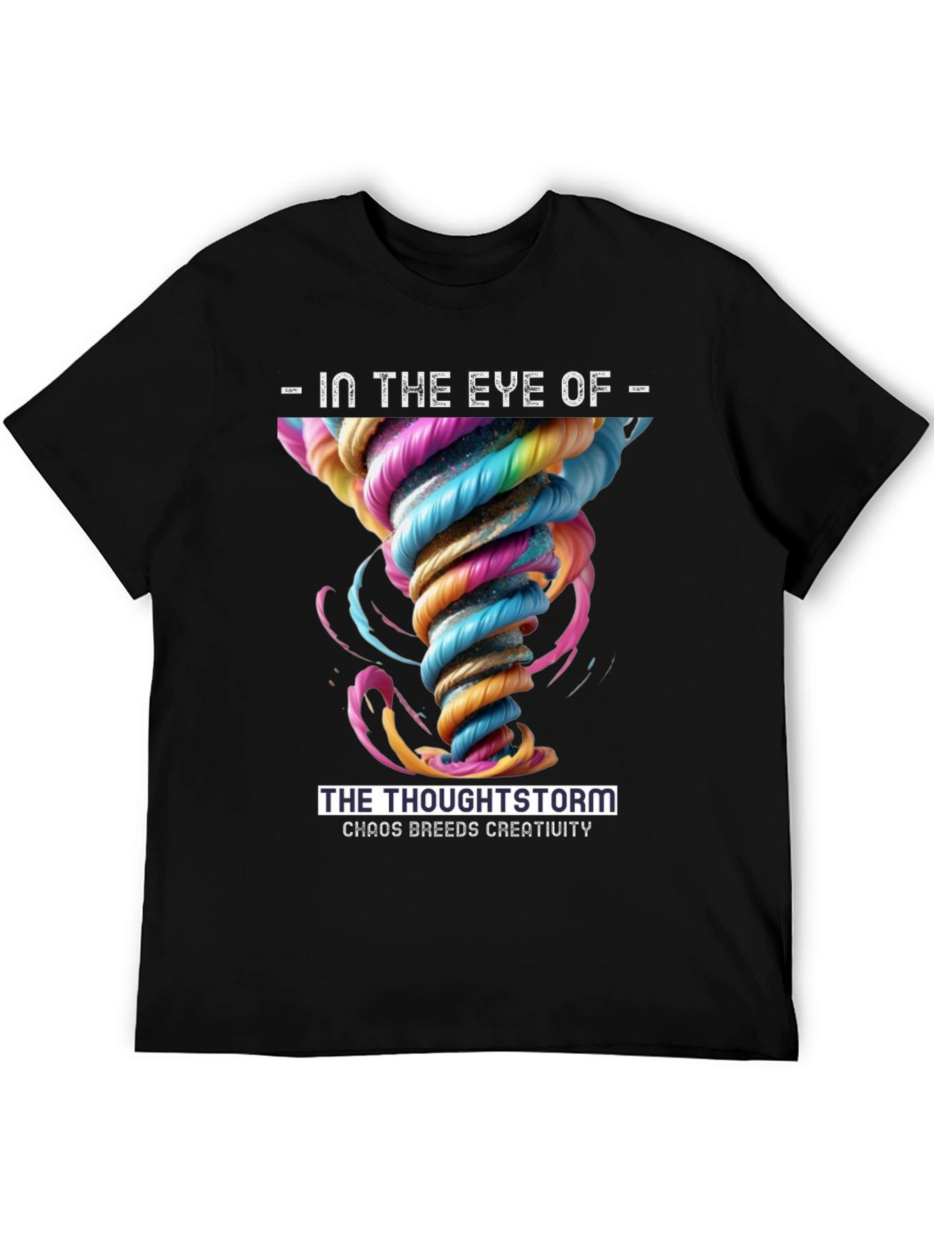 Thoughtstorm Graphic Tee - Chaos Breeds Creativity