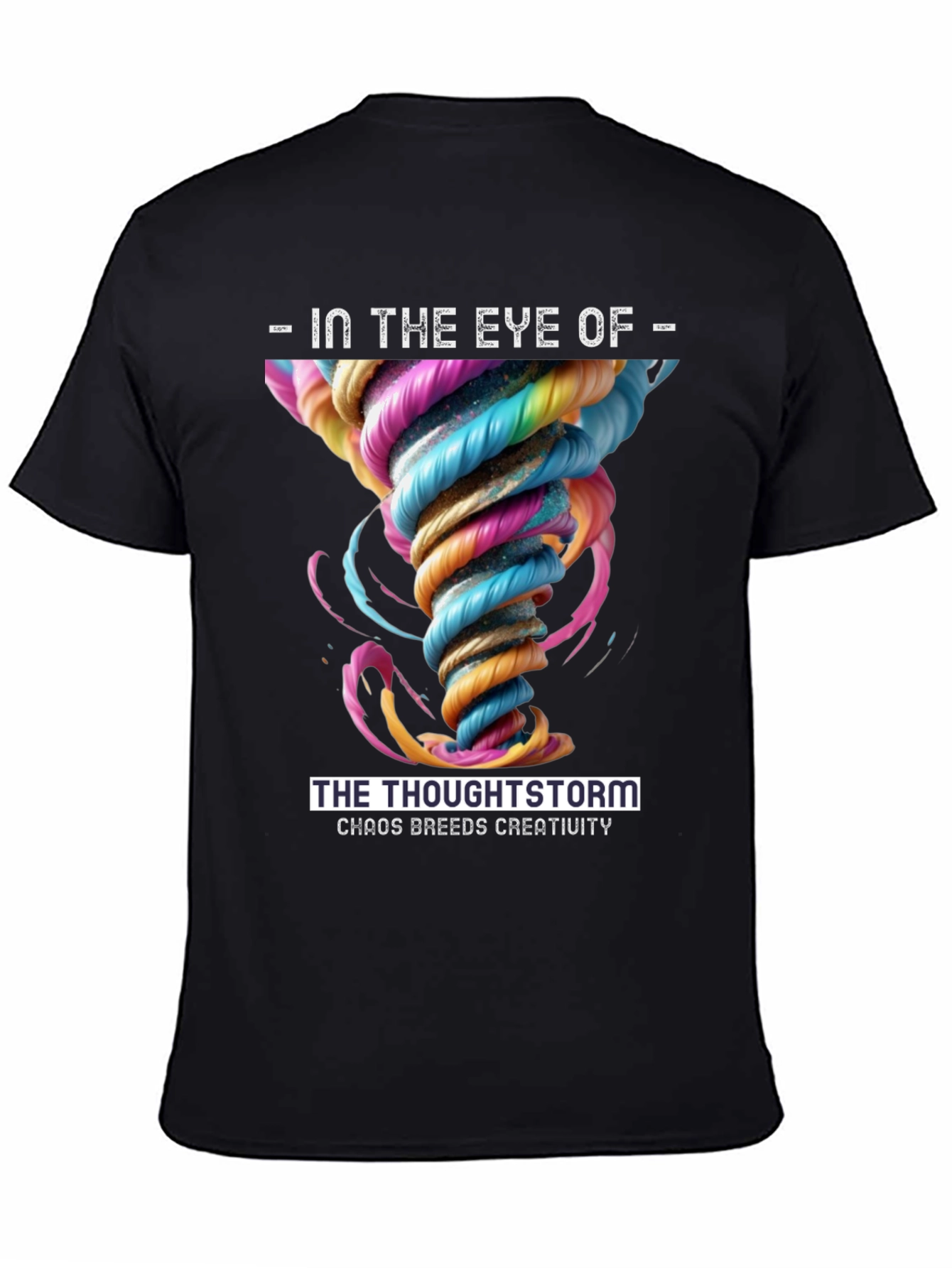 Thoughtstorm Graphic Tee - Chaos Breeds Creativity