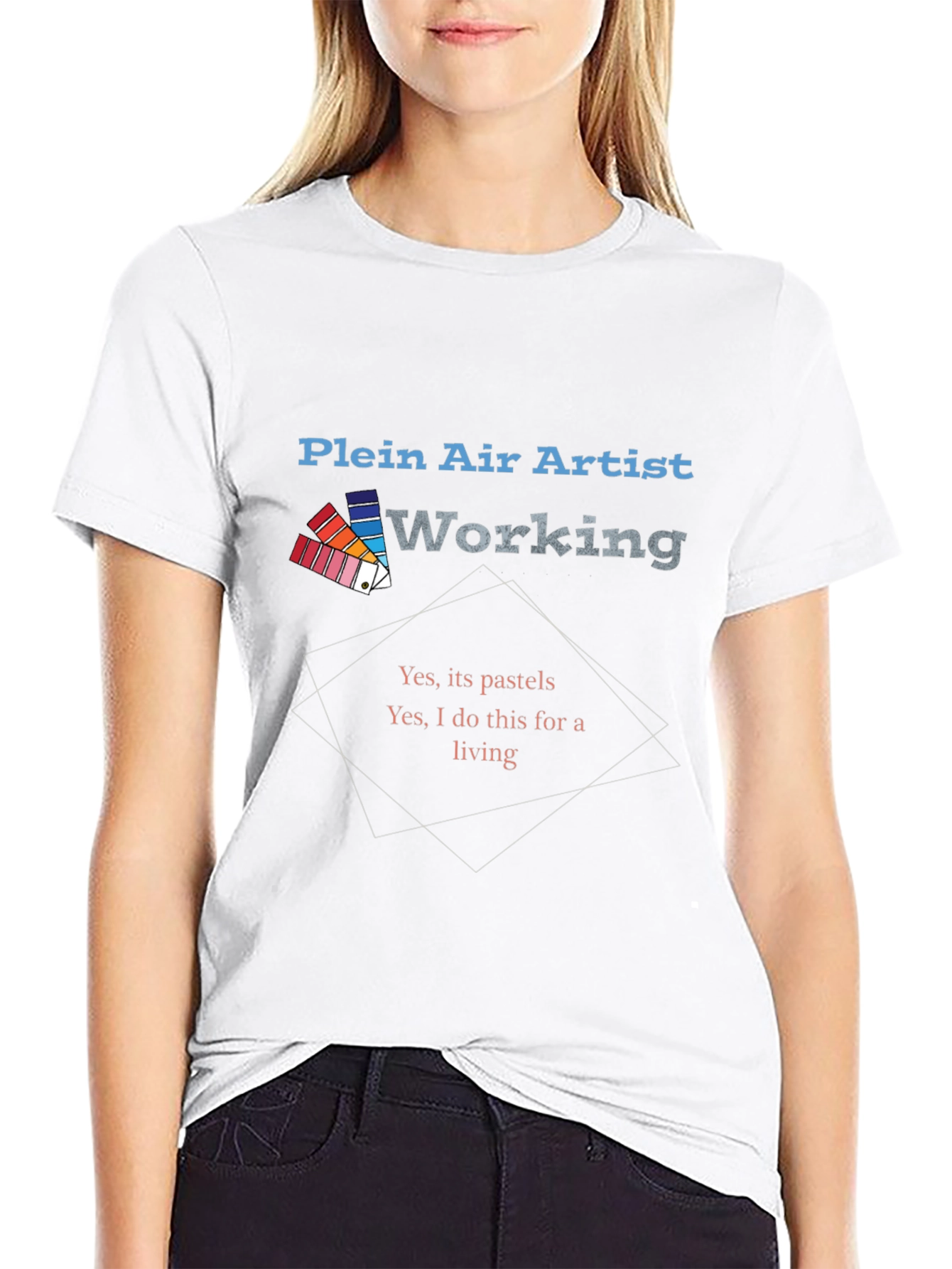 Plein Air Artist Working T-Shirt