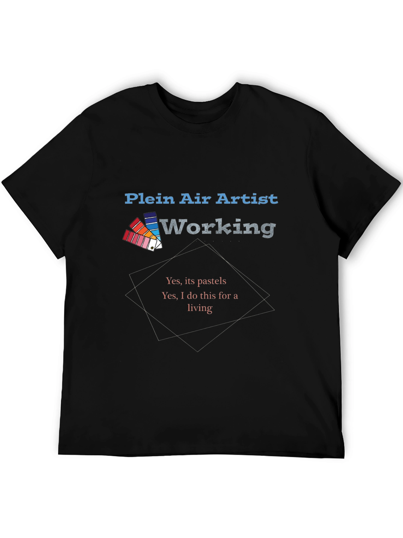 Plein Air Artist Working T-Shirt