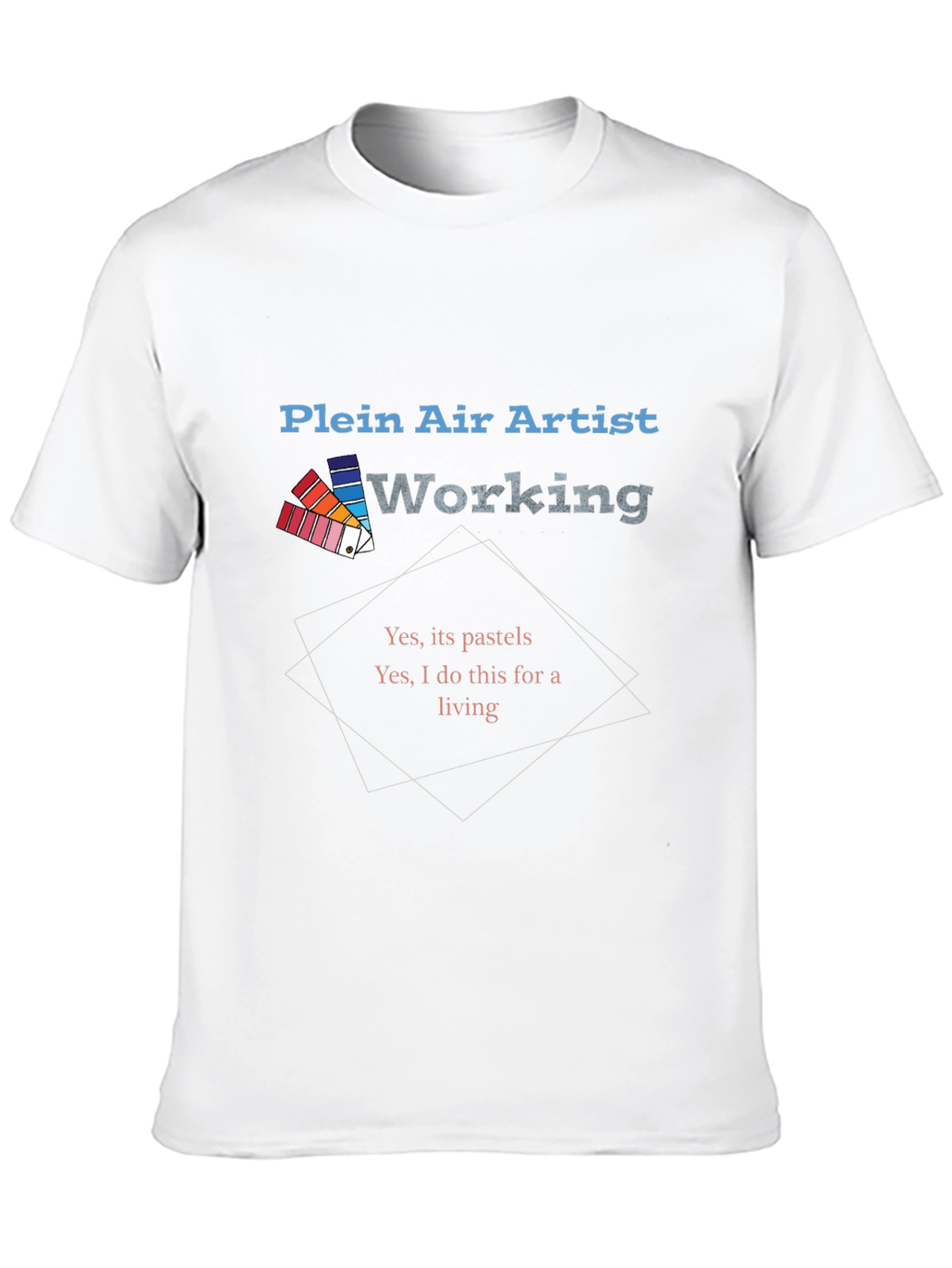 Plein Air Artist Working T-Shirt