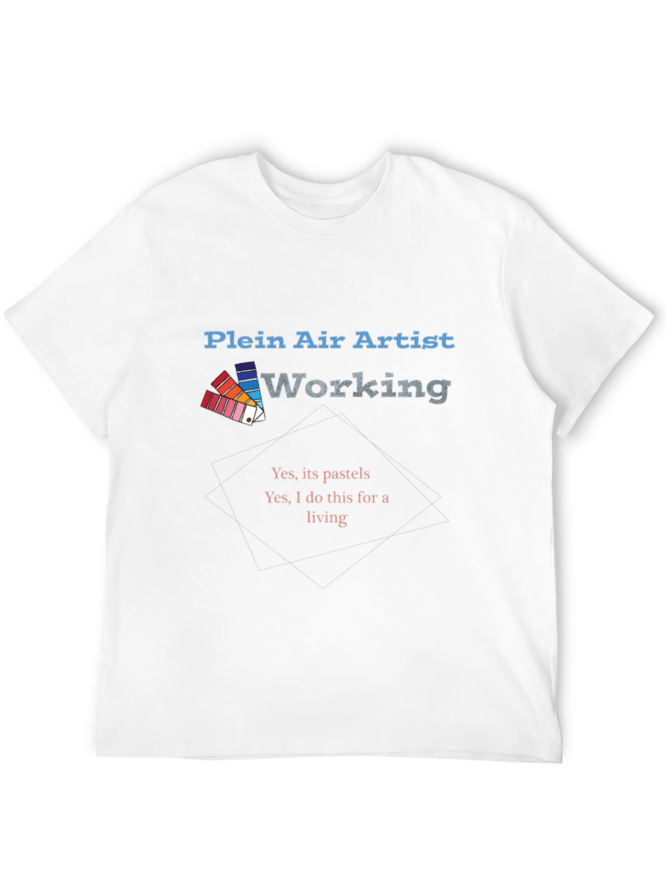 Plein Air Artist Working T-Shirt
