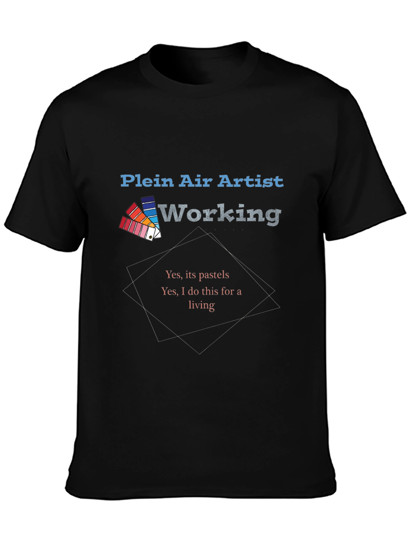 Plein Air Artist Working T-Shirt