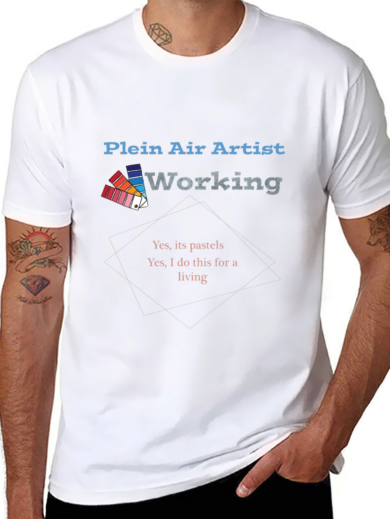Plein Air Artist Working T-Shirt