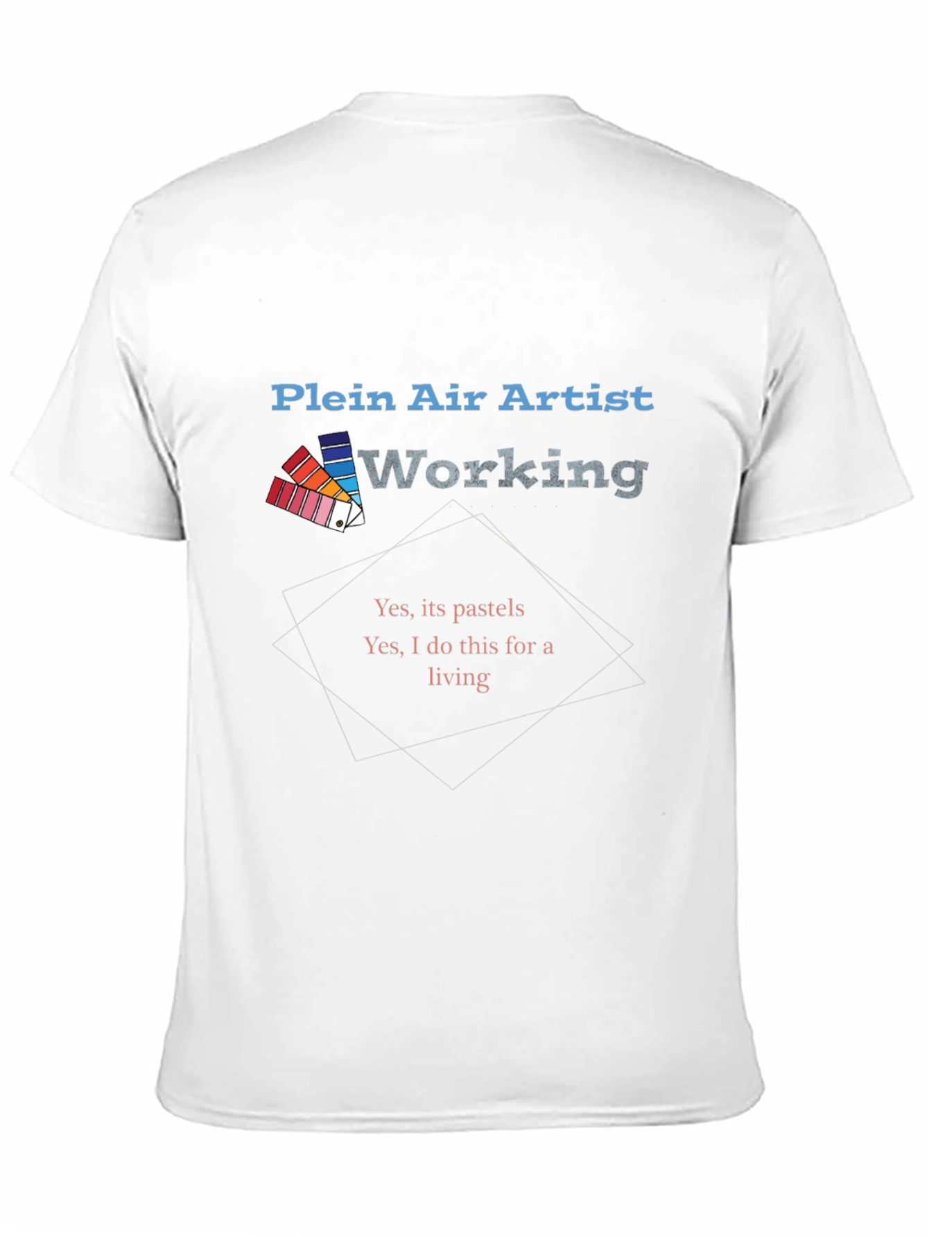 Plein Air Artist Working T-Shirt