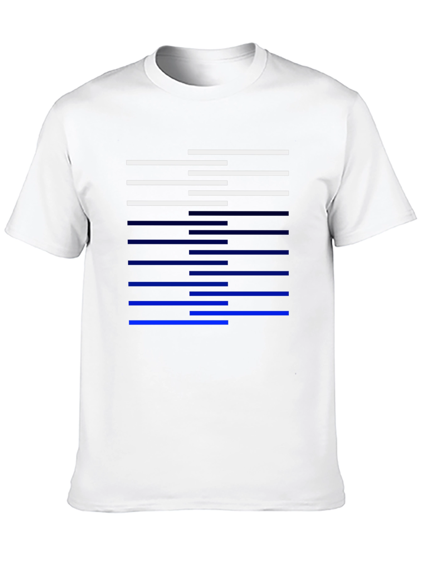 Abstract Line Design T-Shirt