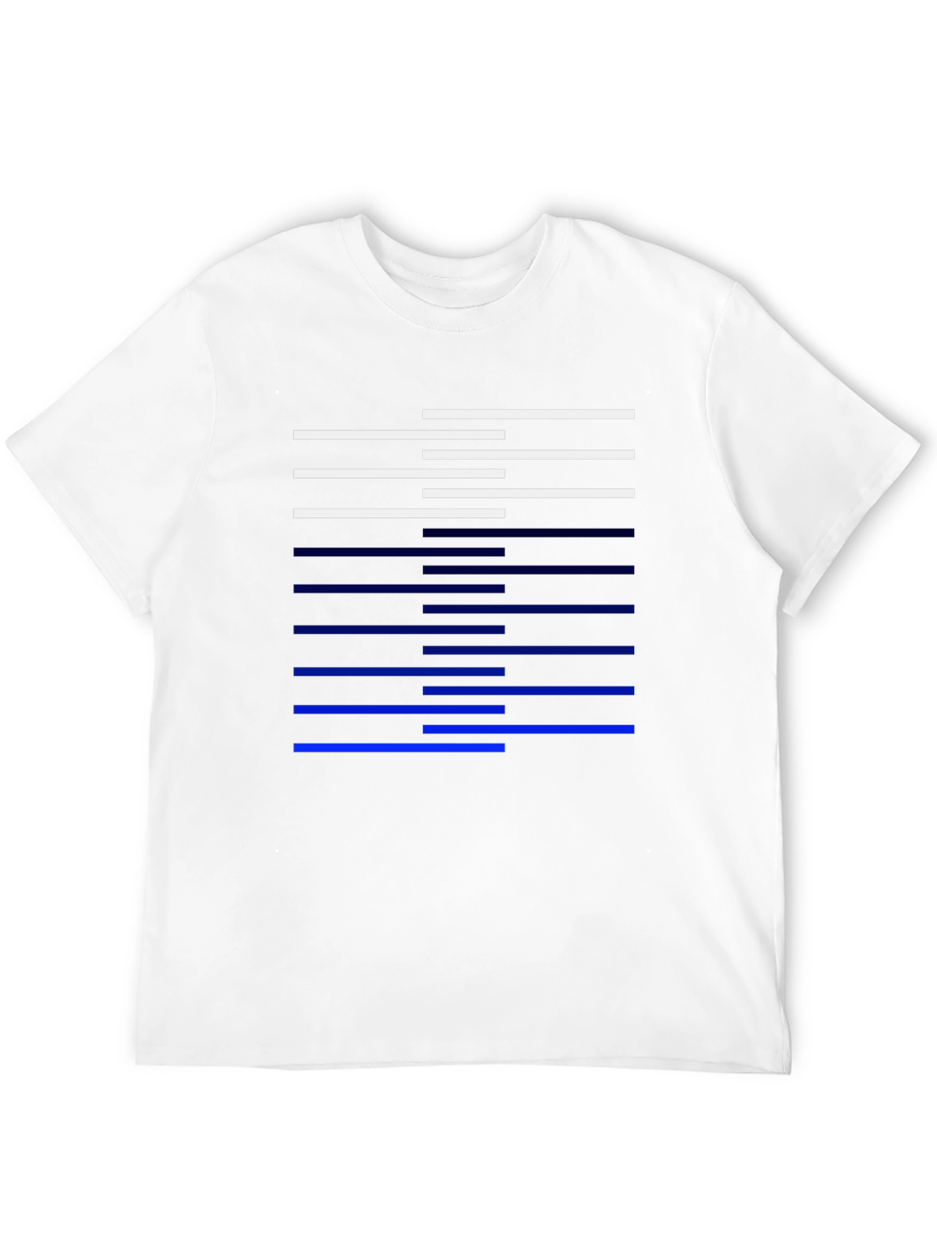 Abstract Line Design T-Shirt