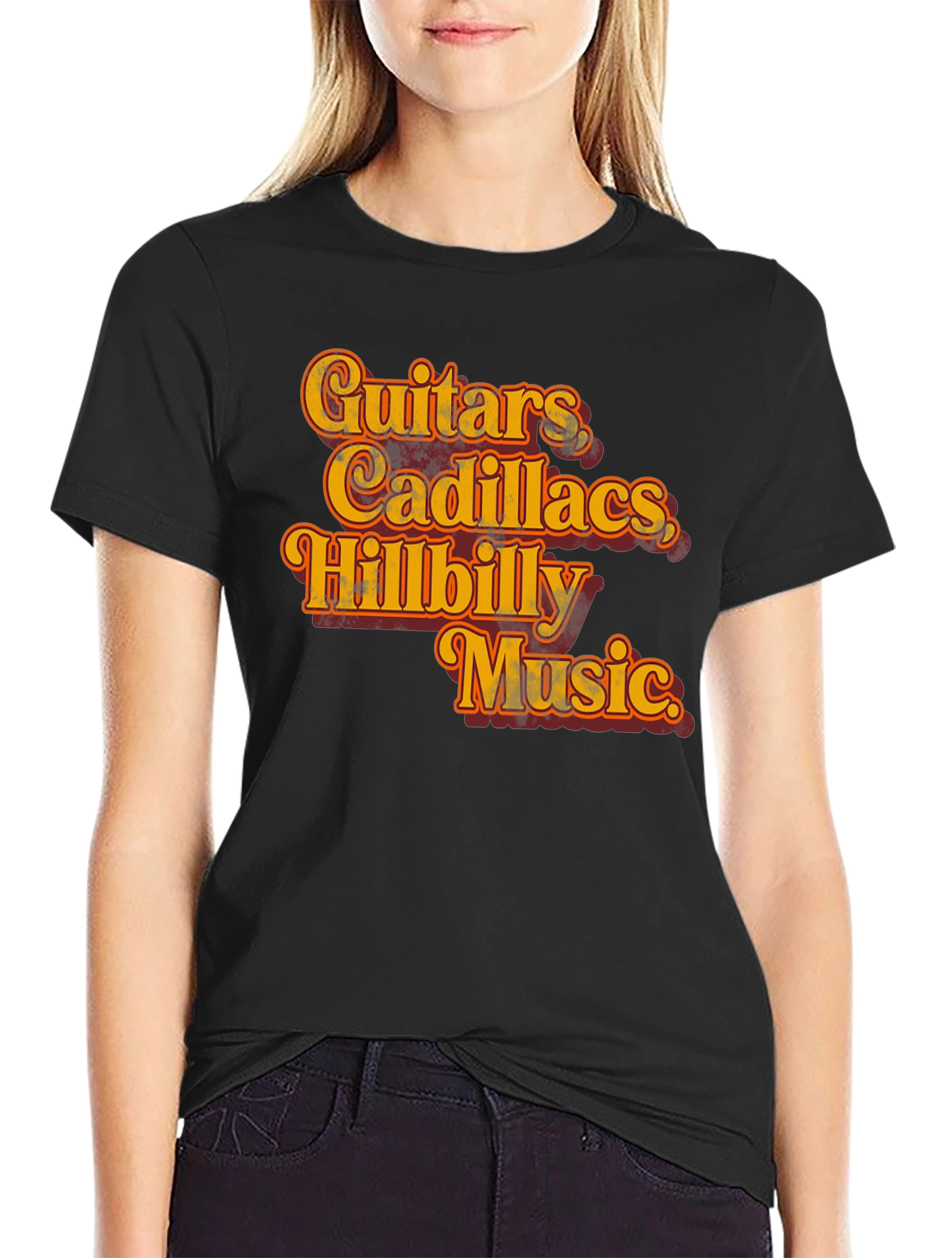 Guitars Cadillacs Hillbilly Music T-Shirt