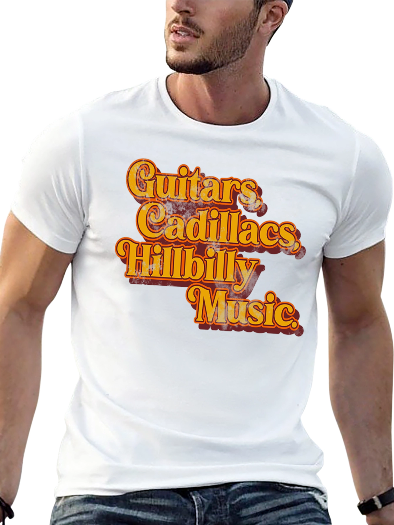 Guitars Cadillacs Hillbilly Music T-Shirt
