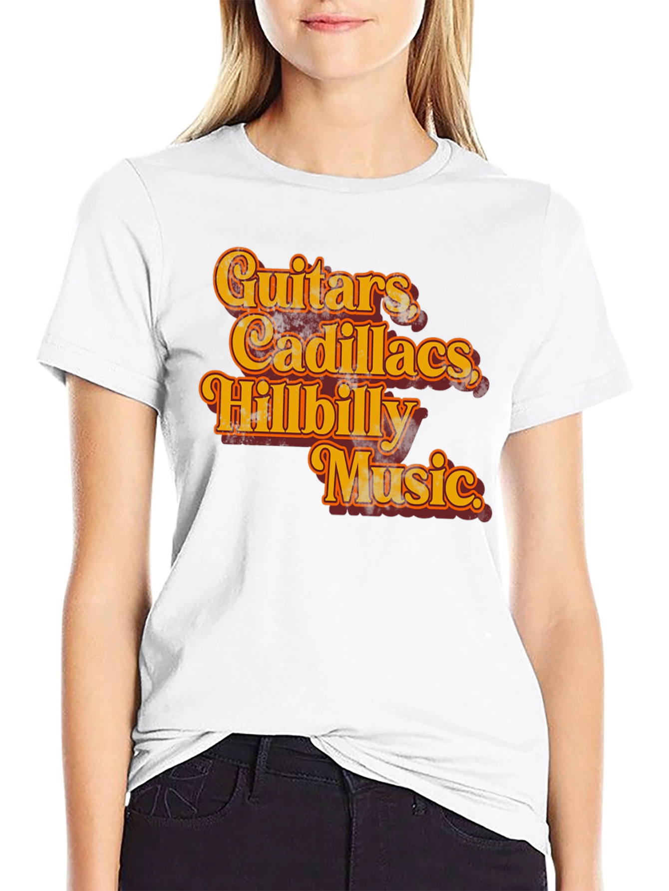 Guitars Cadillacs Hillbilly Music T-Shirt