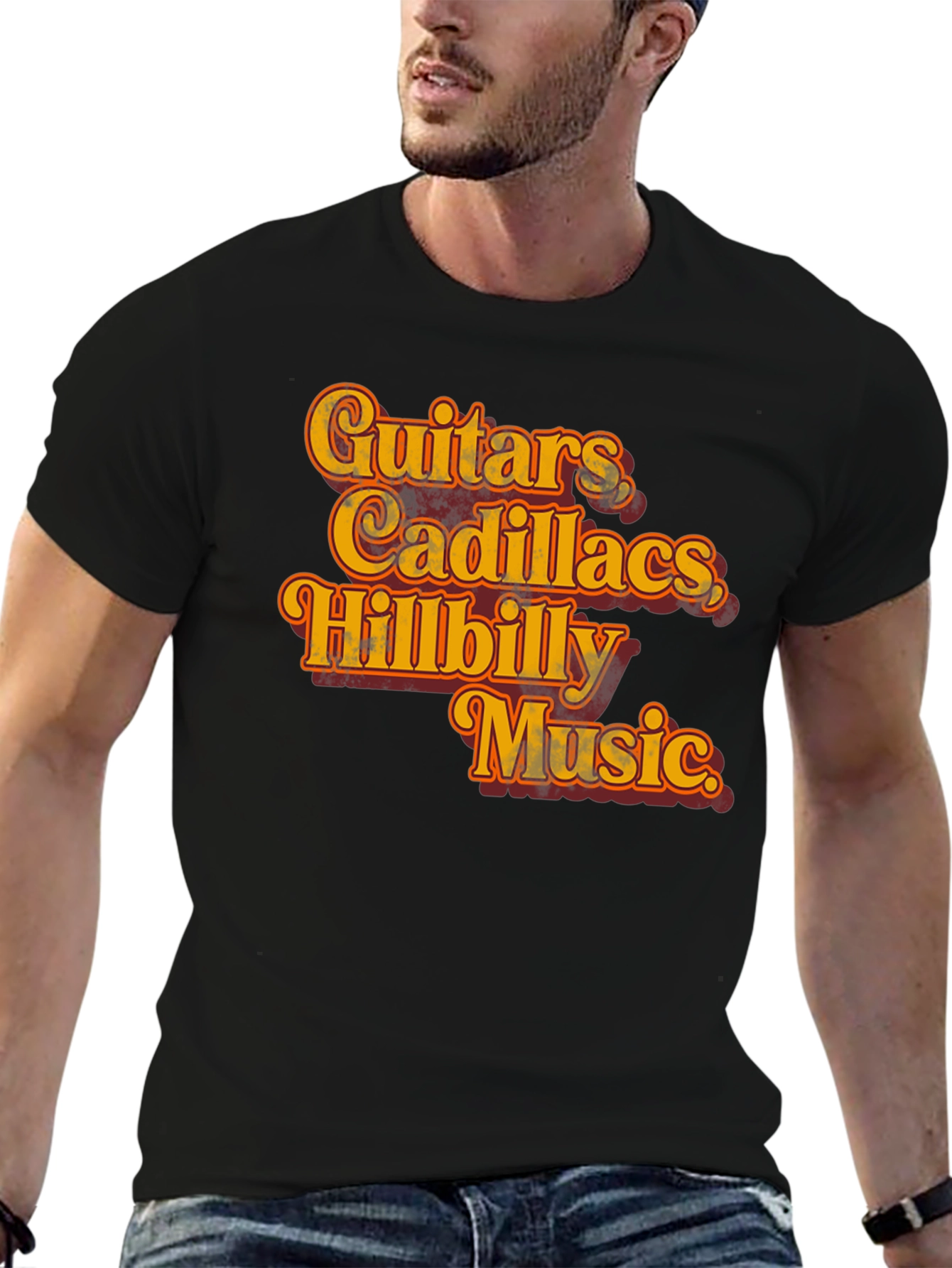 Guitars Cadillacs Hillbilly Music T-Shirt