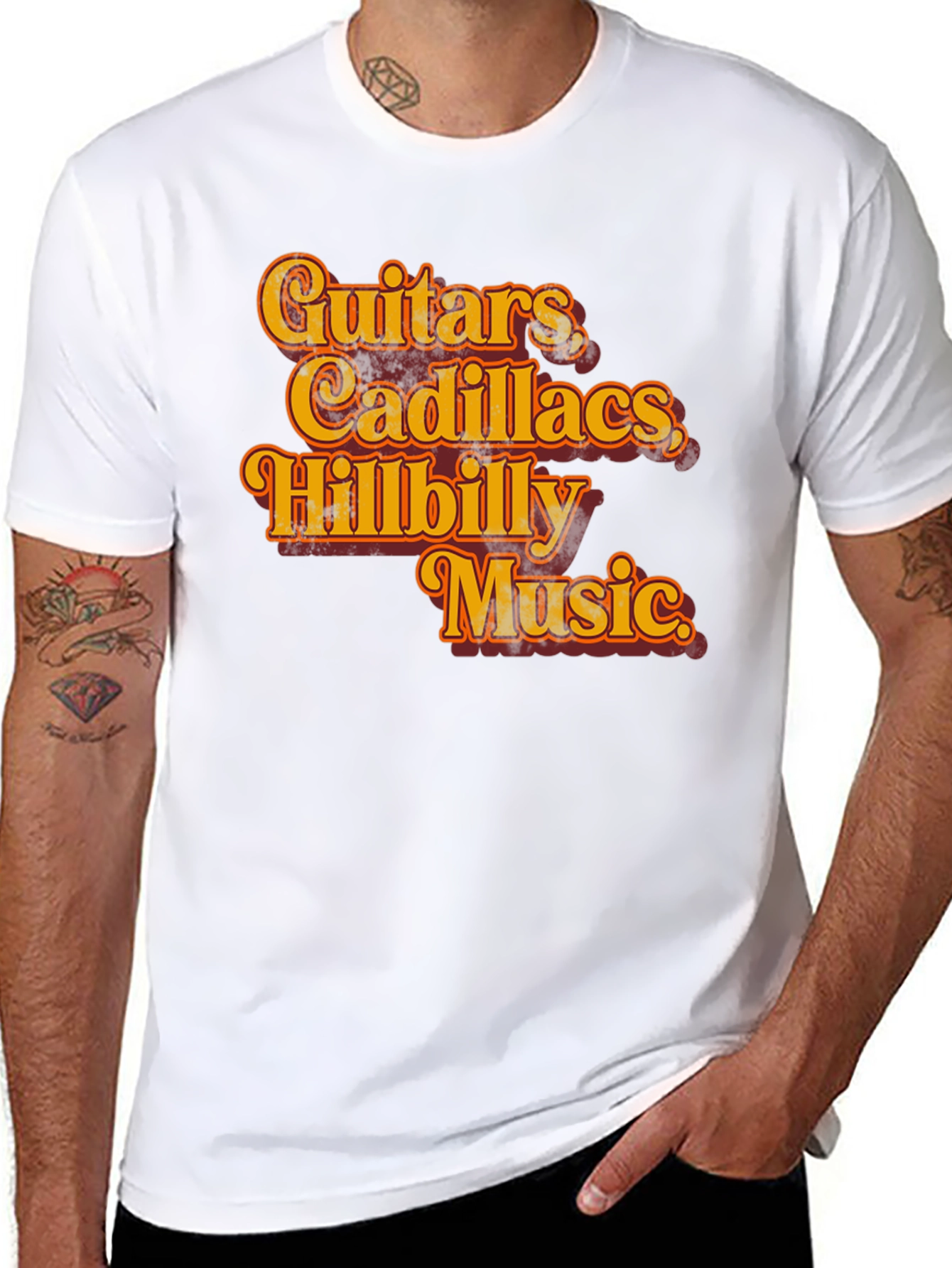 Guitars Cadillacs Hillbilly Music T-Shirt