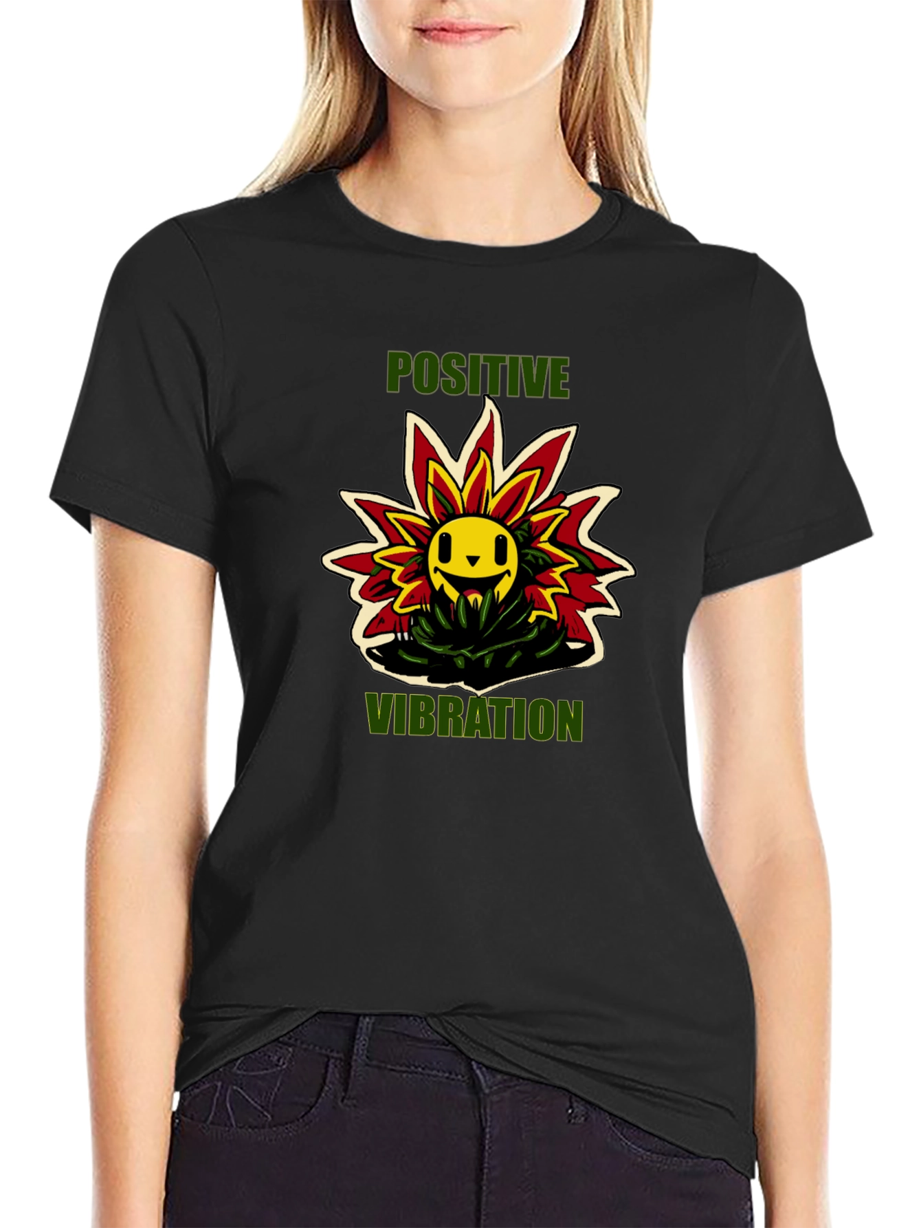 Positive Vibration Graphic T-Shirt