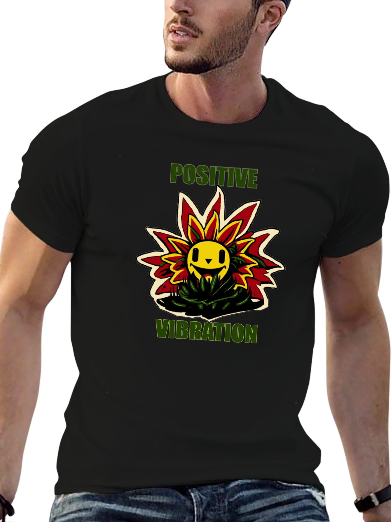Positive Vibration Graphic T-Shirt