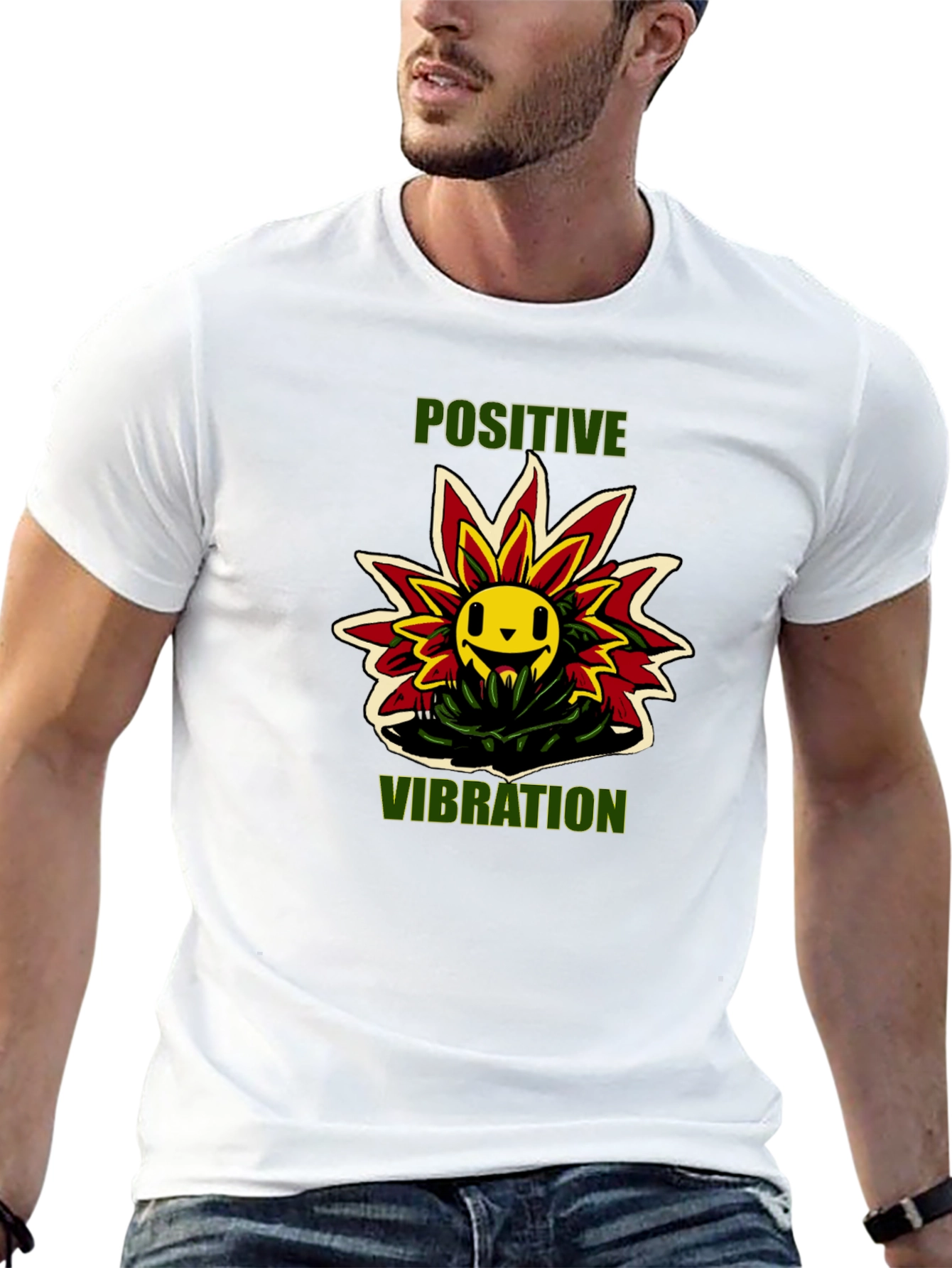 Positive Vibration Graphic T-Shirt