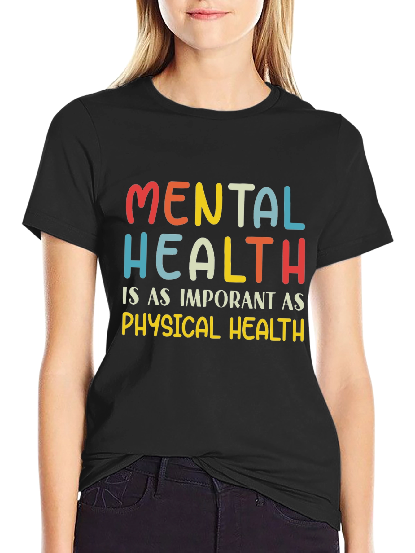 Mental Health Awareness Graphic T-Shirt