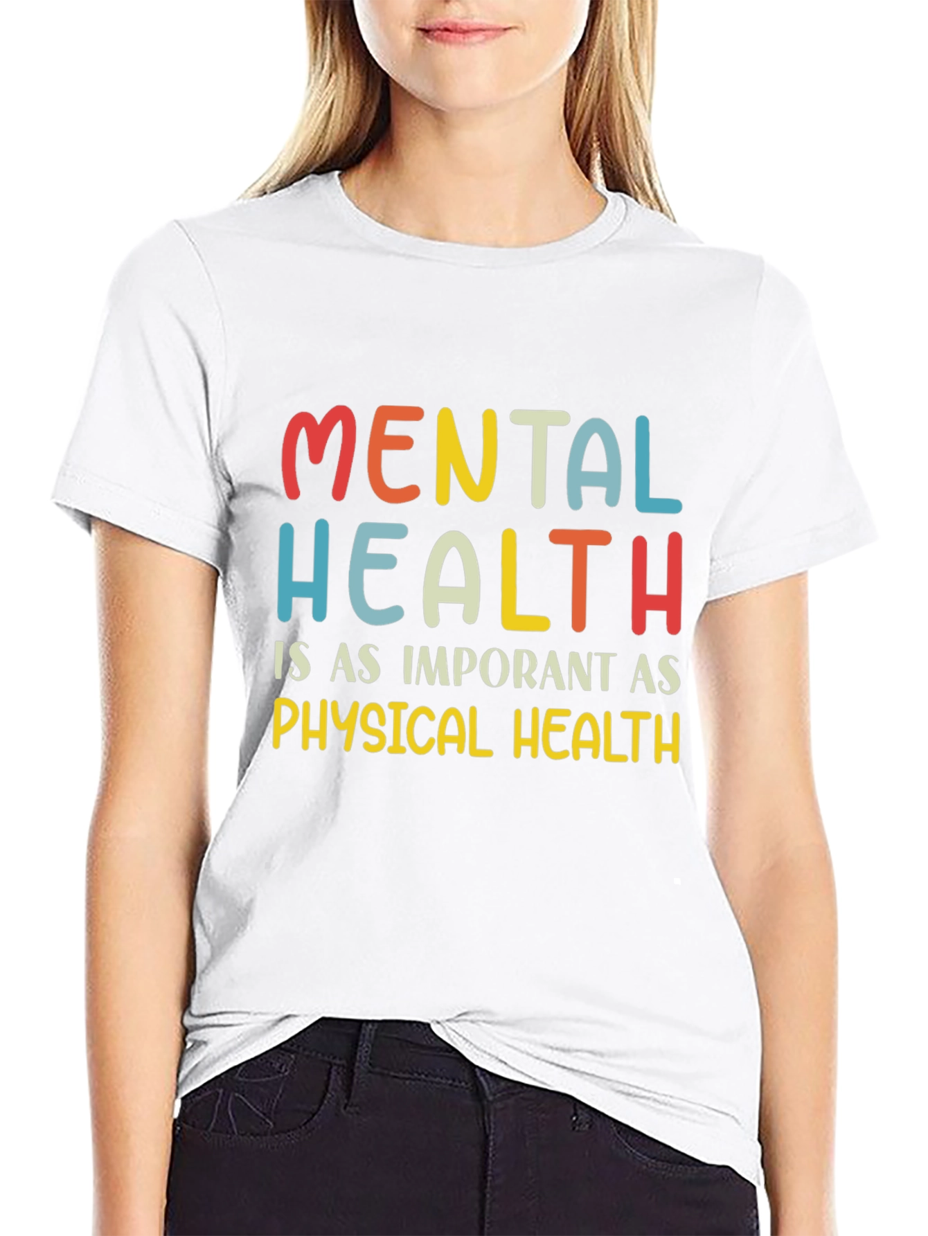 Mental Health Awareness Graphic T-Shirt