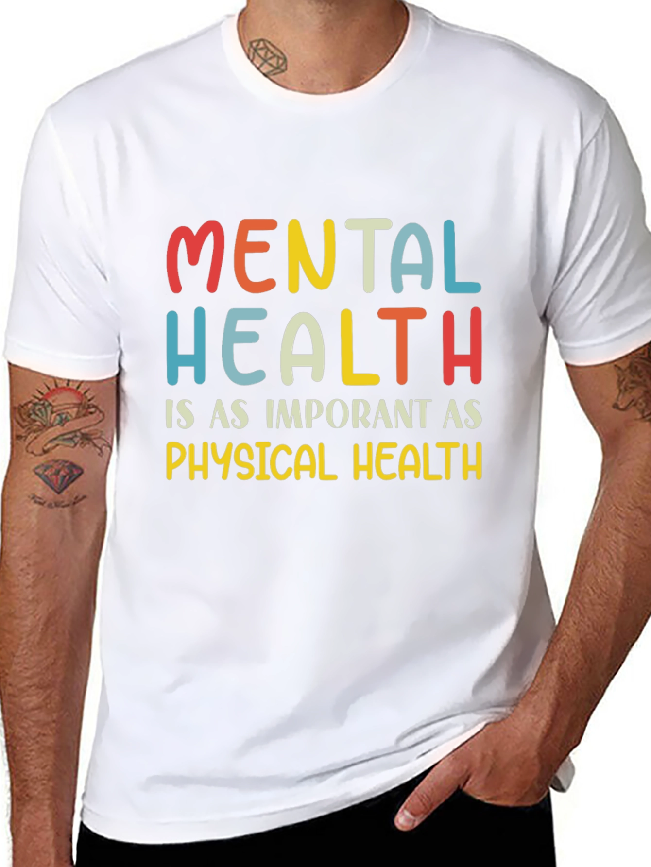Mental Health Awareness Graphic T-Shirt
