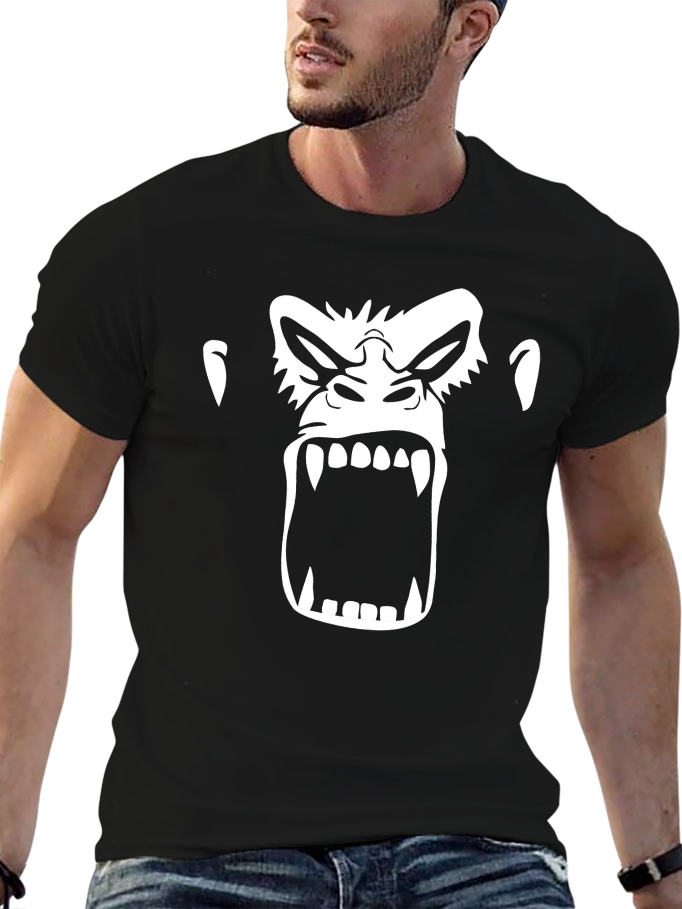 Gorilla Graphic Tee - Bold Statement Shirt