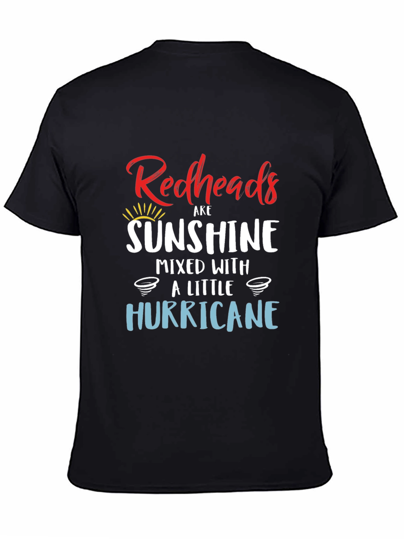 Redheads Sunshine Hurricane Black T-Shirt