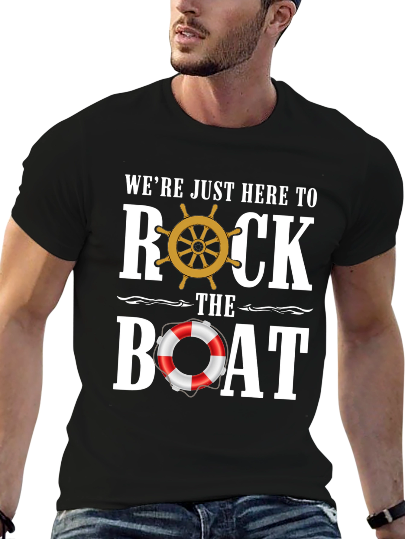 Rock The Boat Graphic T-Shirt