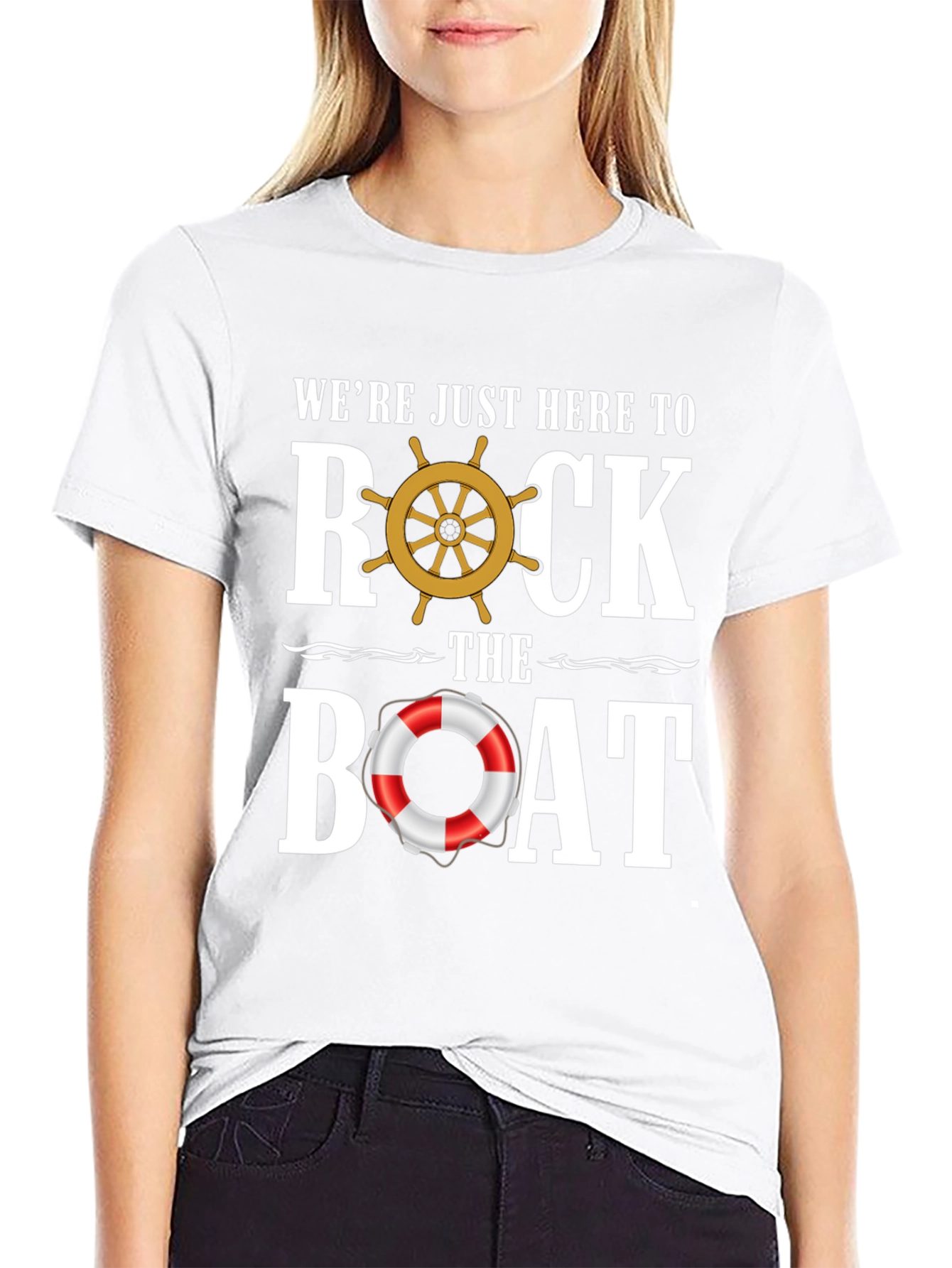 Rock The Boat Graphic T-Shirt