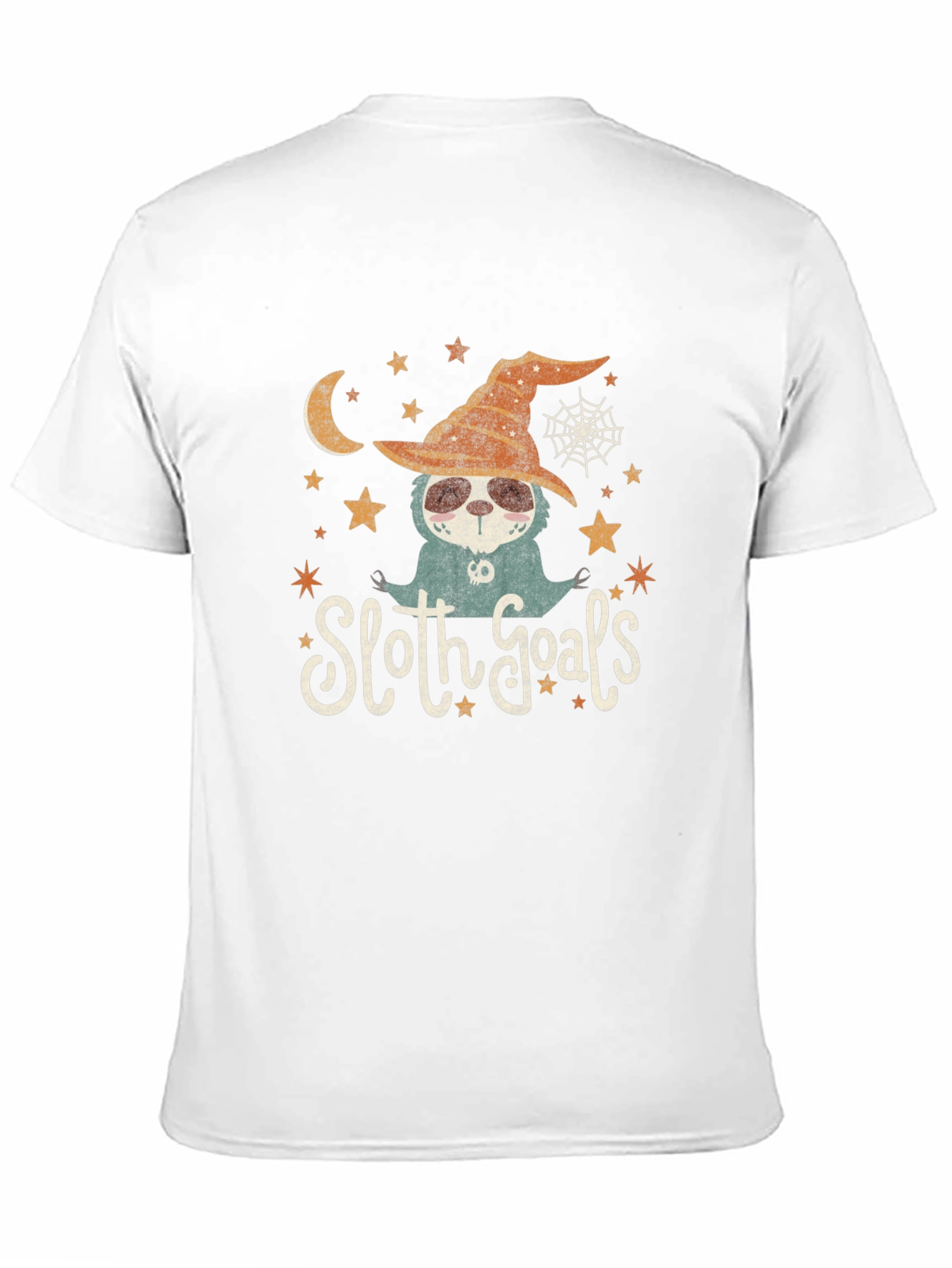 Halloween Sloth Goals T-Shirt - Cute Fall Apparel