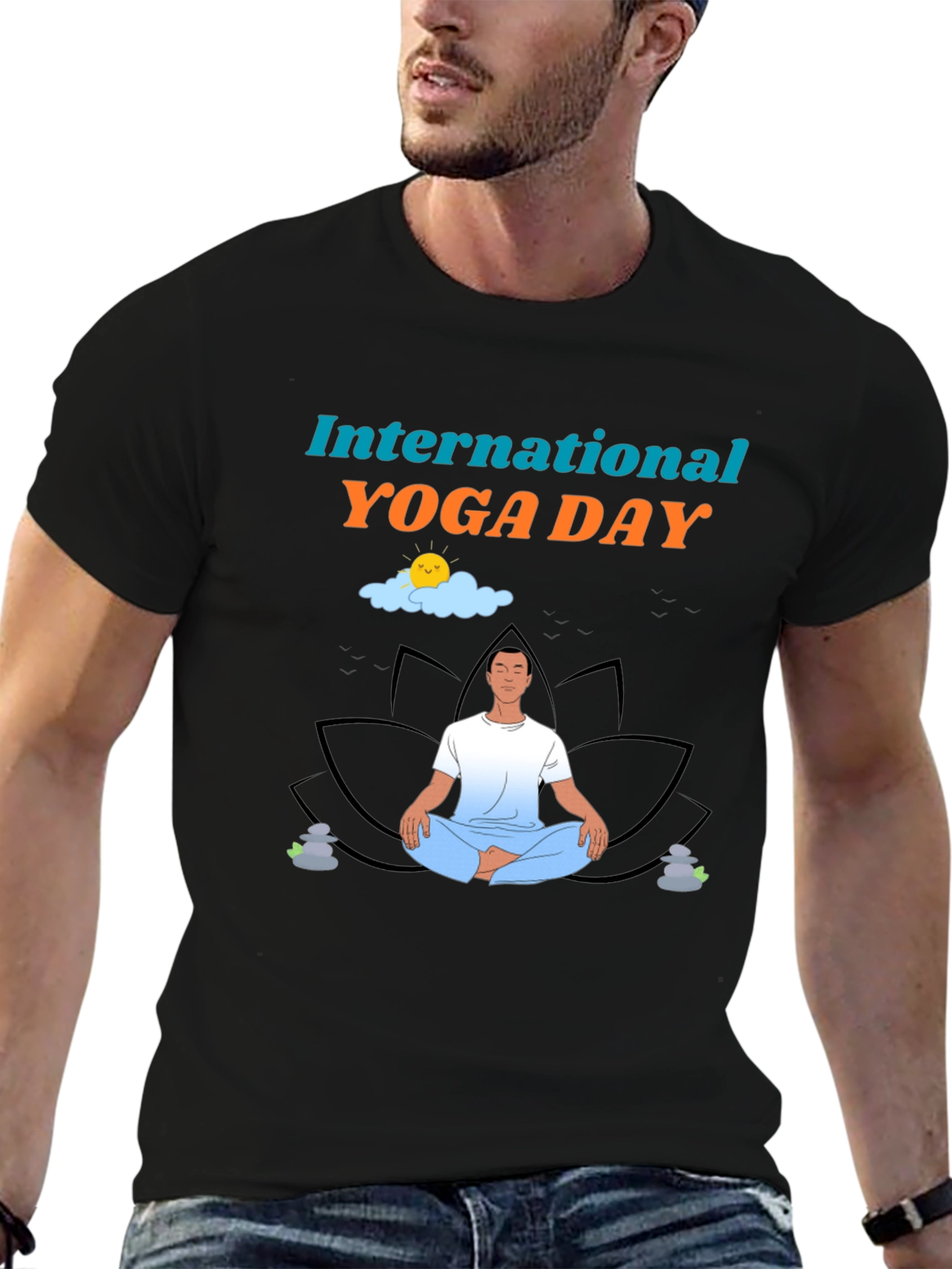 International Yoga Day Graphic Tee