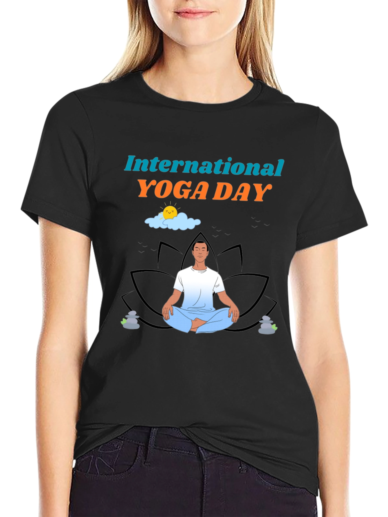 International Yoga Day Graphic Tee