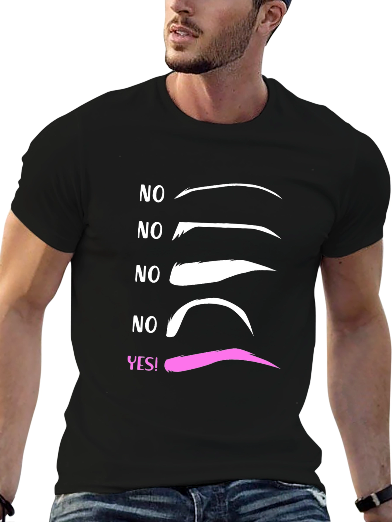 Eyebrow T-Shirt - Makeup Artist Humor